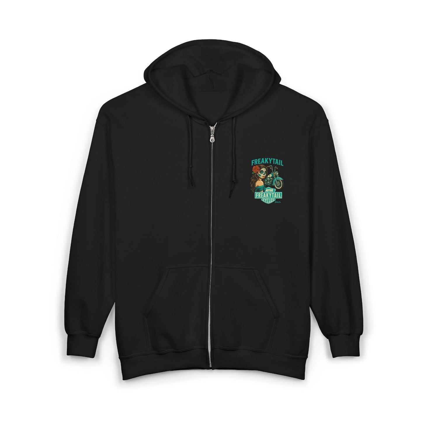 YNA x FREAKYTAIL Dias De Los Muertos  Full Zip Up Hoodie