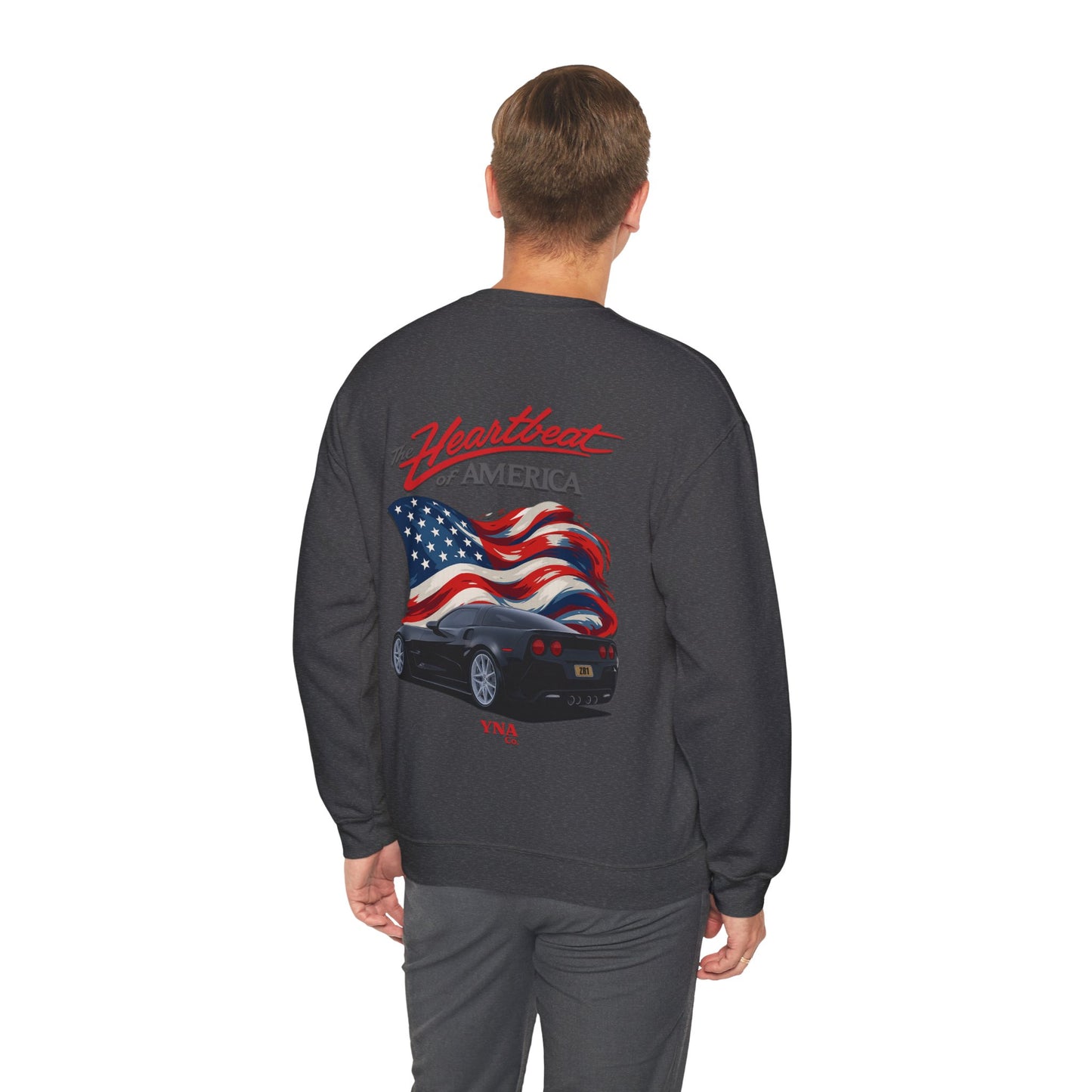 The Heartbeat of America III Crewneck Sweatshirt