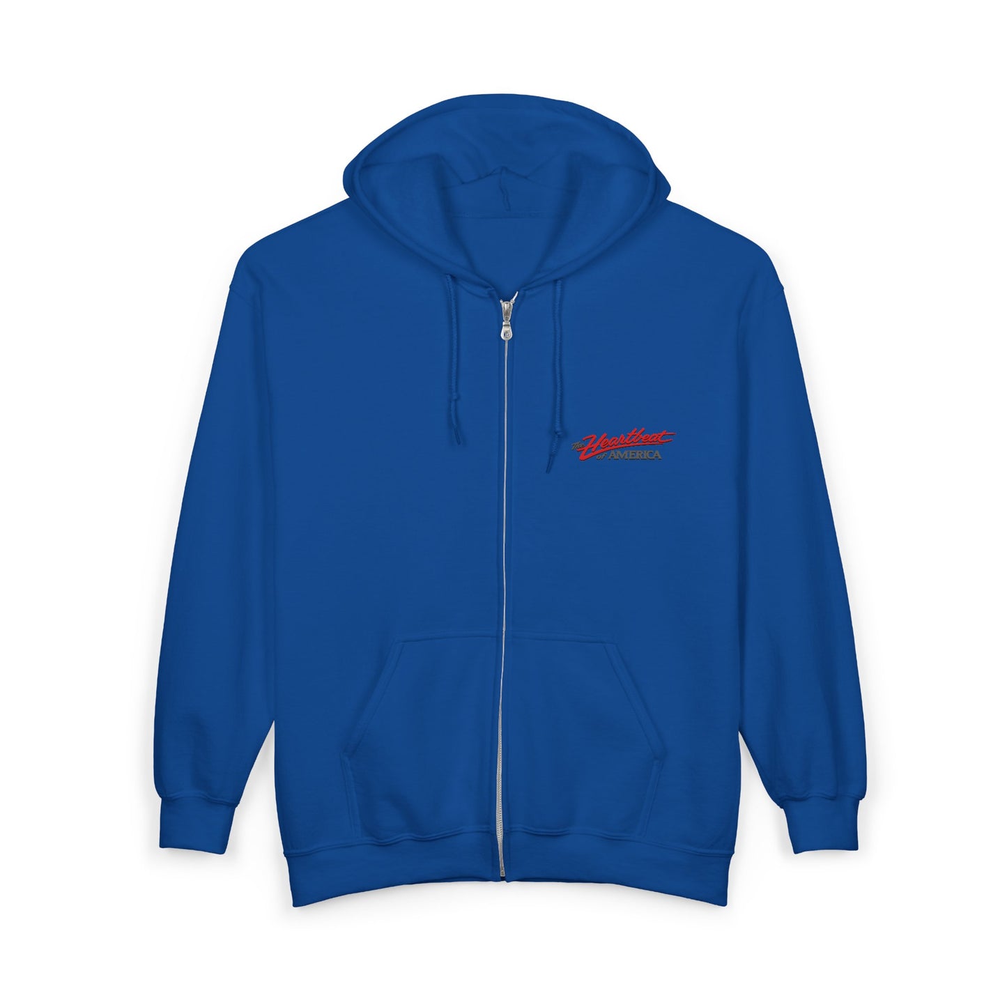 The Heartbeat of America Full Zip Up Hoodie