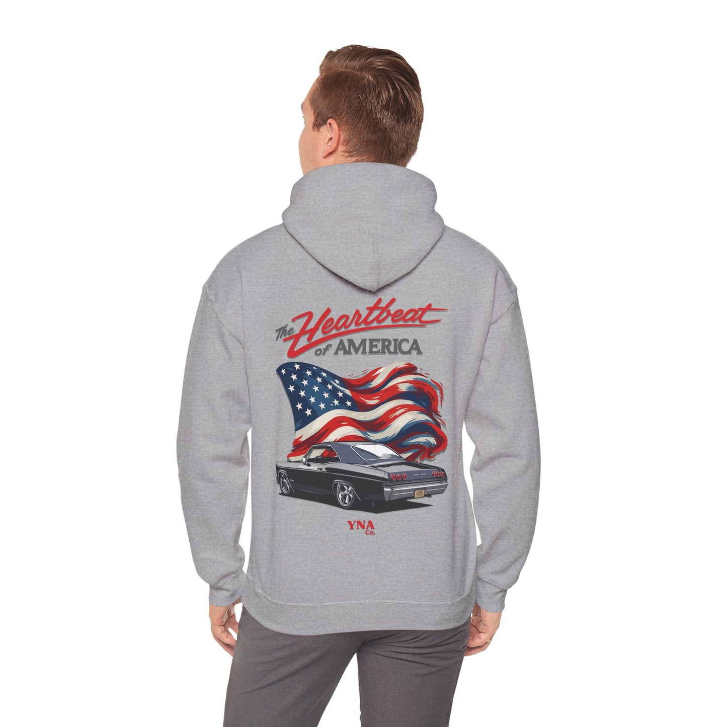 The Heartbeat of America Hoodie