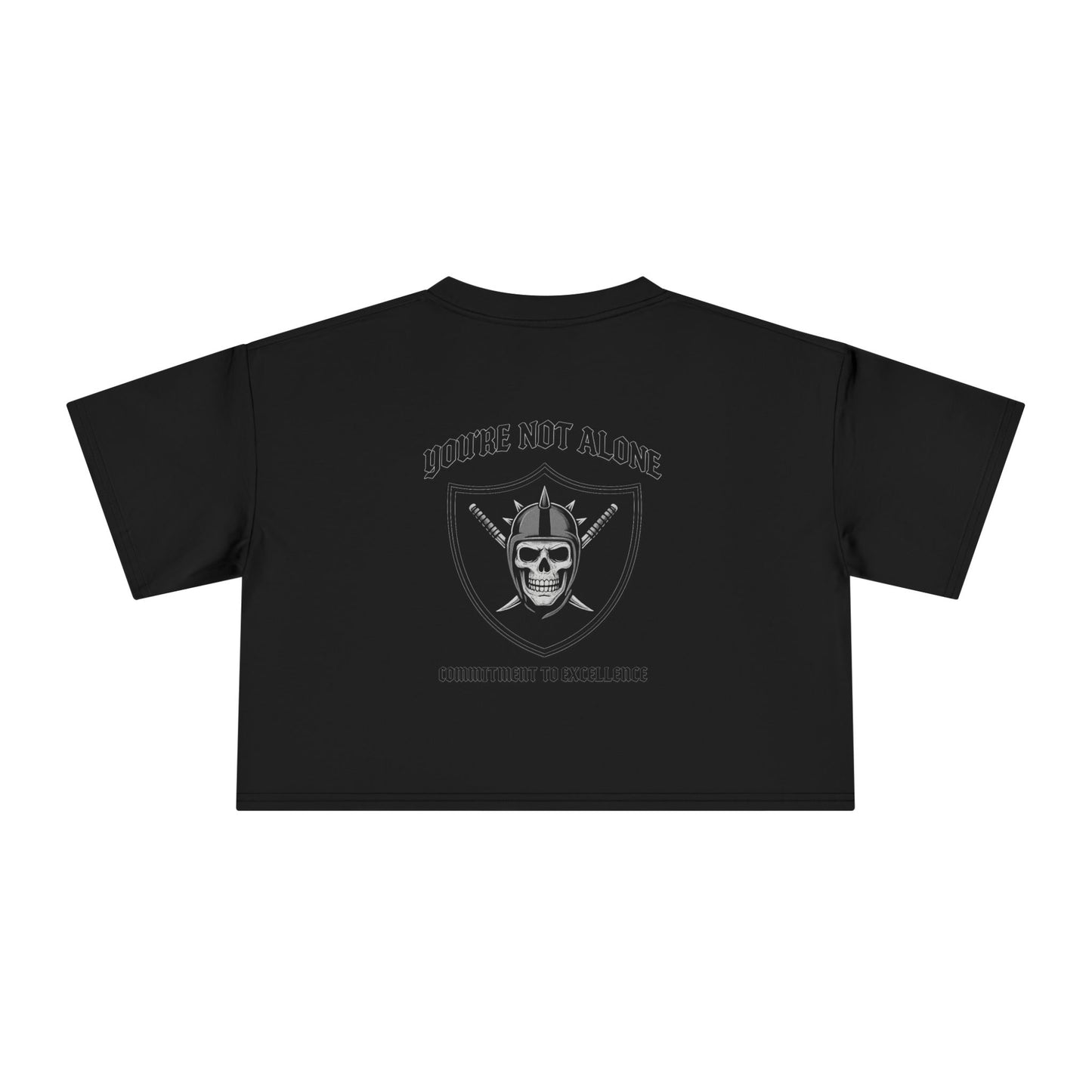 Commitment To Excellence Women's Crop Tee