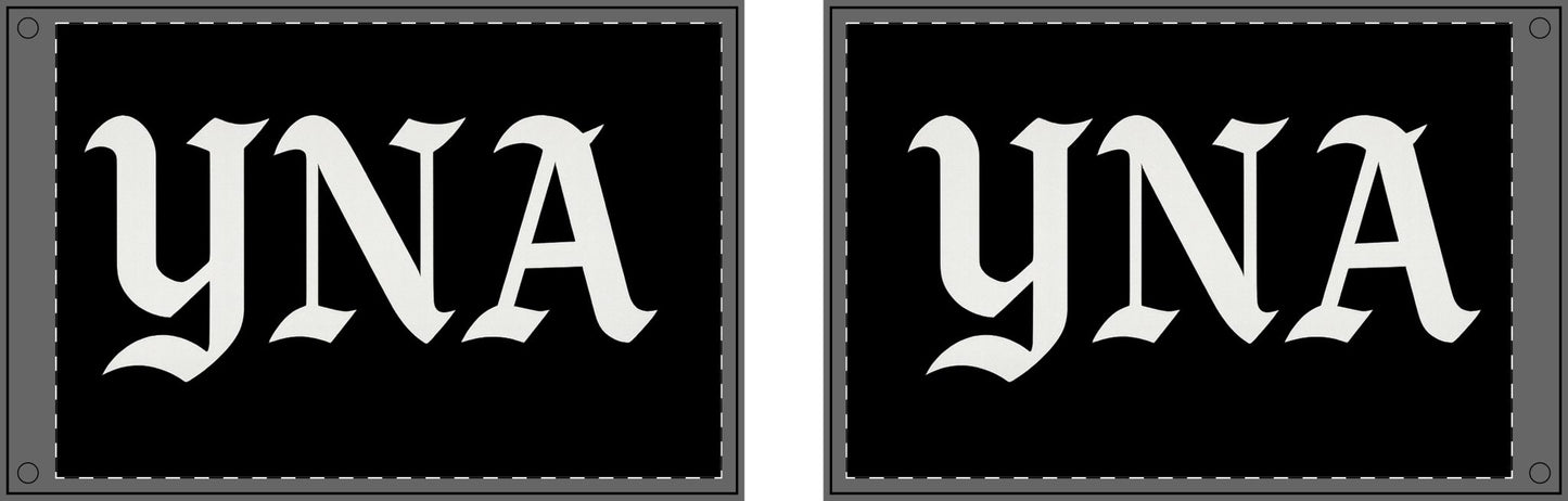 YNA Double Sided Flag