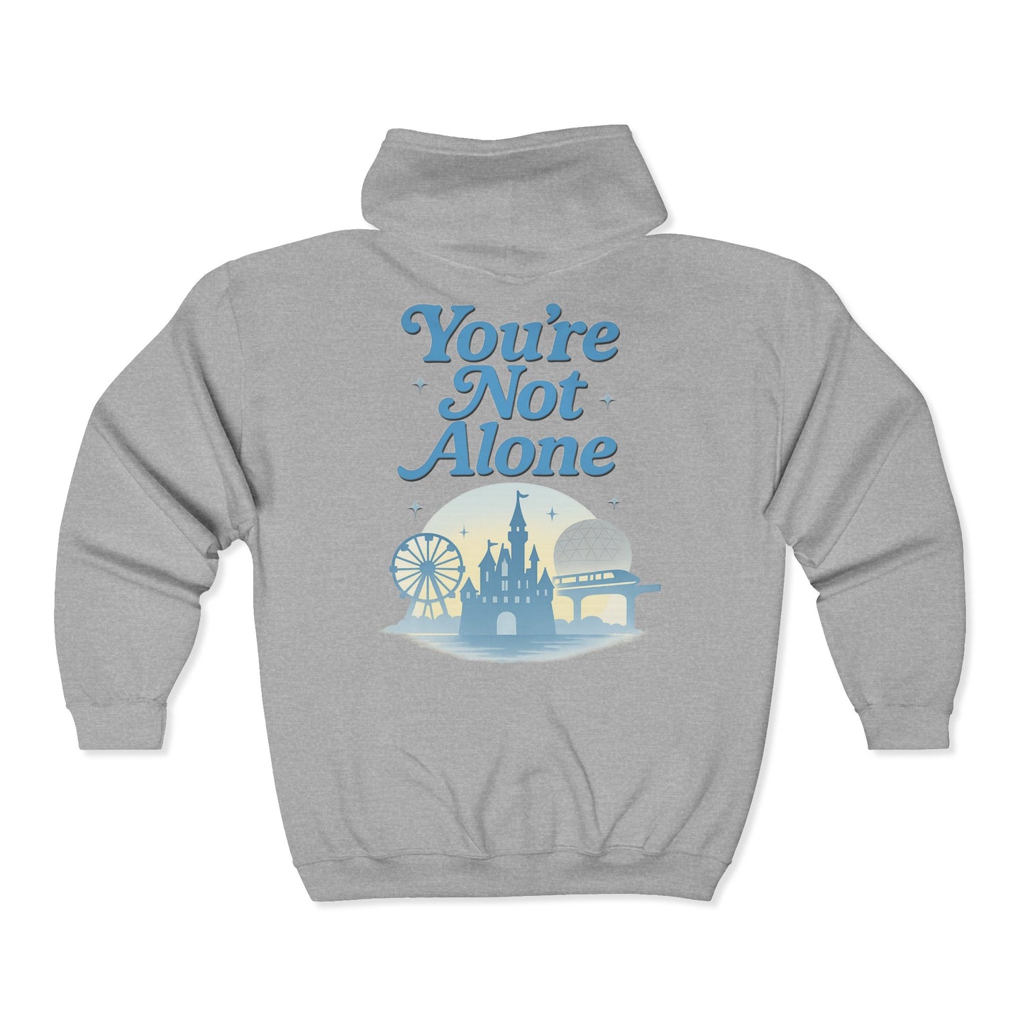 Dreamland Full Zip Up Hoodie