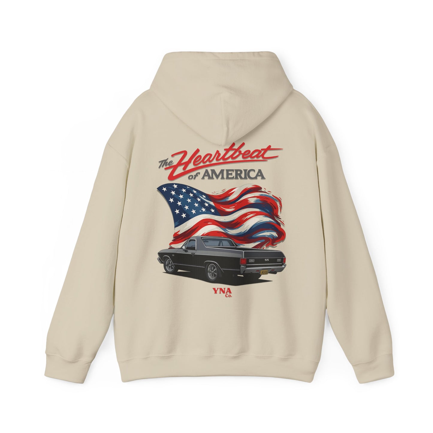 The Heartbeat of America II Hoodie
