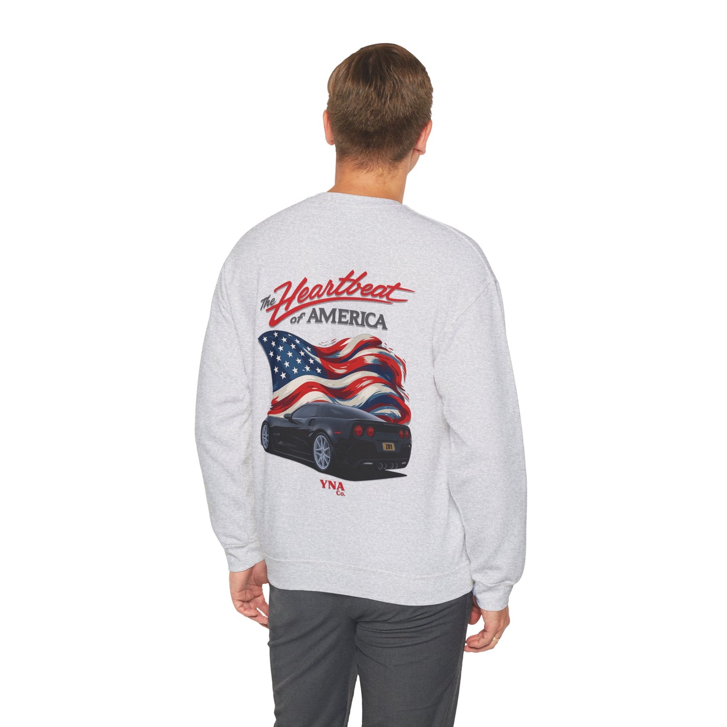 The Heartbeat of America III Crewneck Sweatshirt