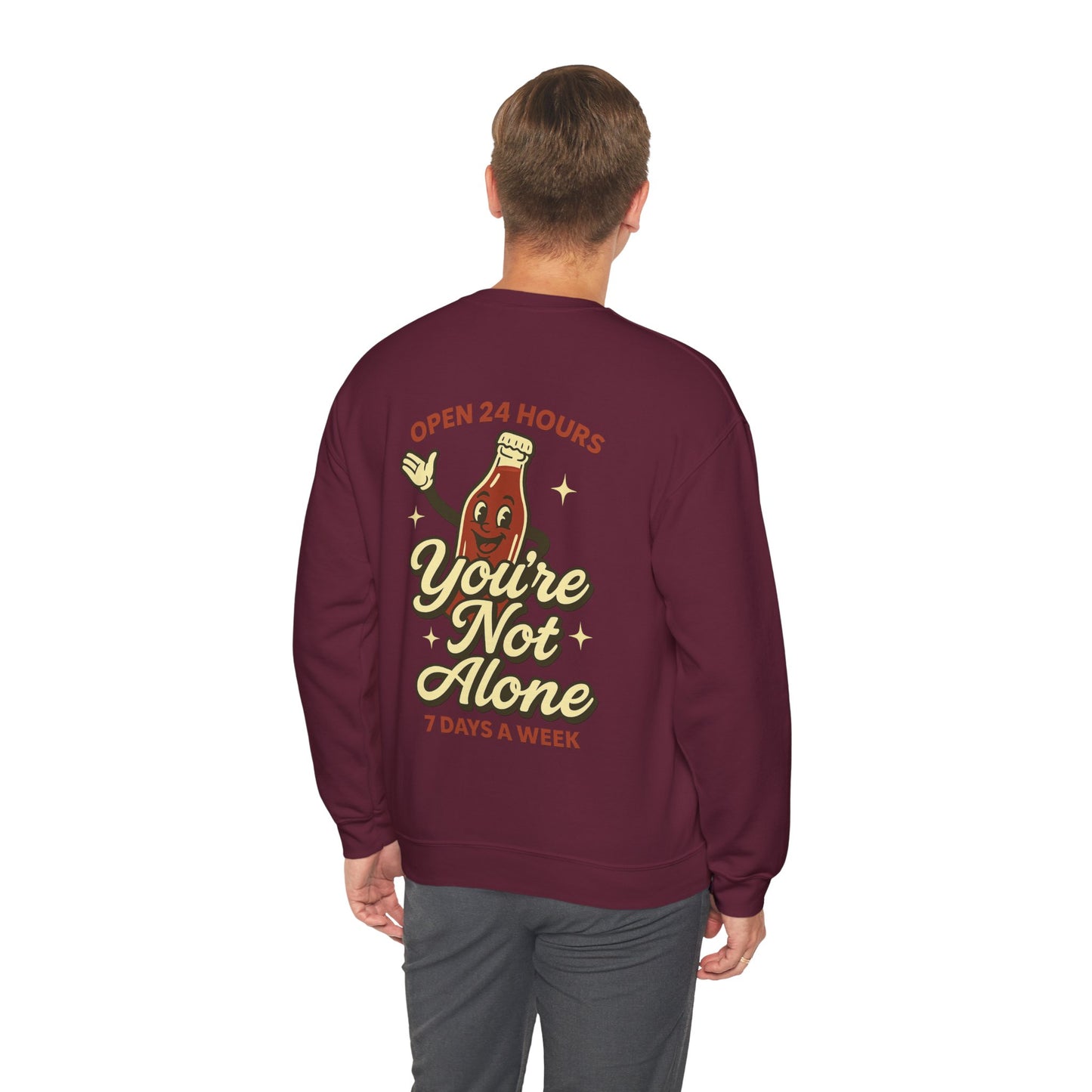 Open 24 Hours Crewneck Sweatshirt - Soda Pop Edition