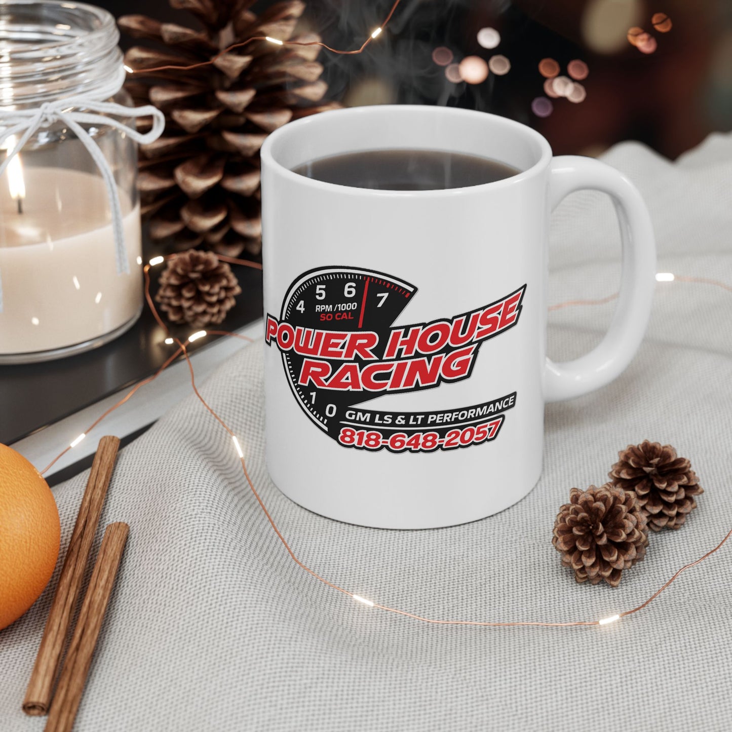 Power House Racing Mug | For Coffee Lovers