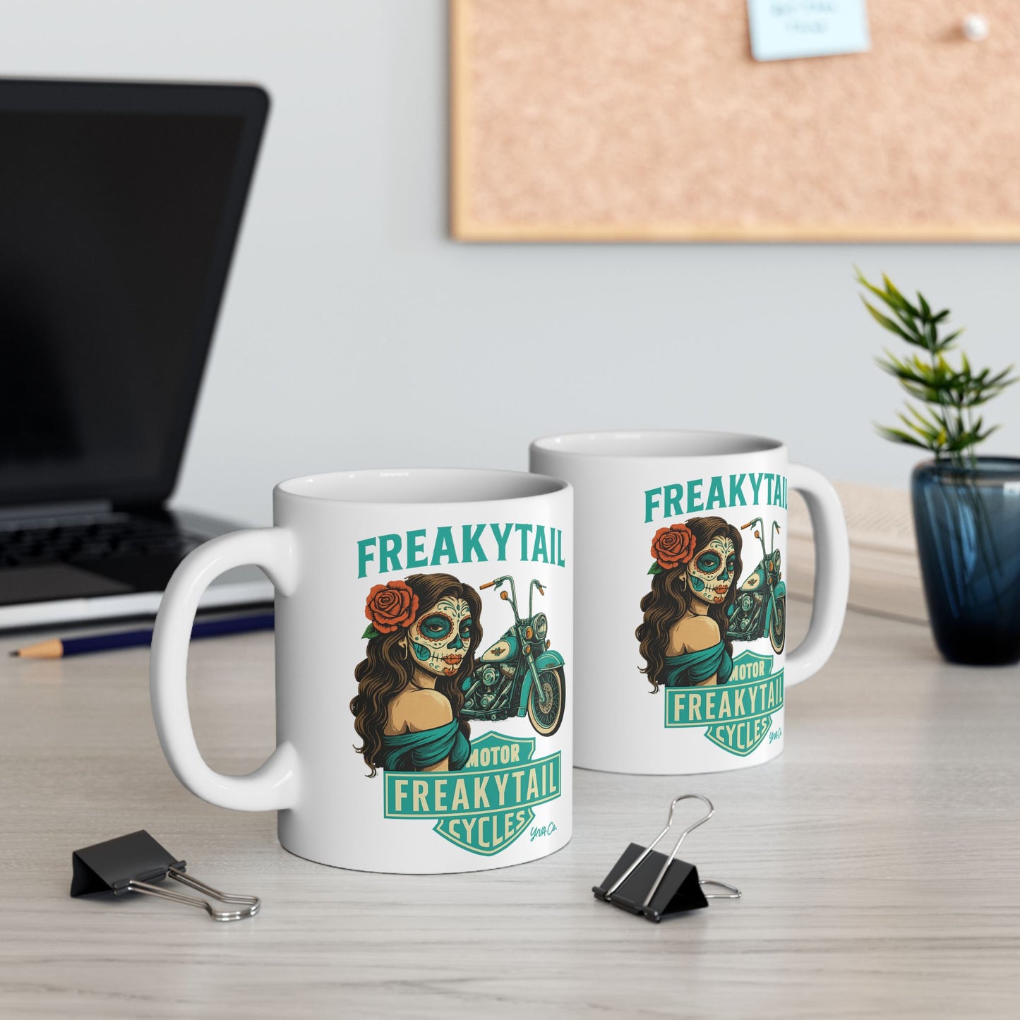 FREAKYTAIL Dias De Los Muertos Mug | For Coffee Lovers