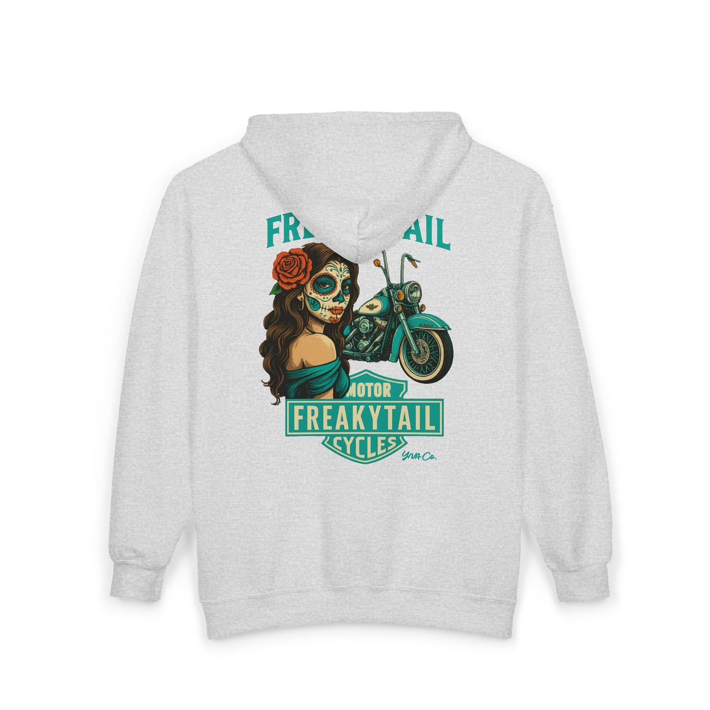 YNA x FREAKYTAIL Dias De Los Muertos  Full Zip Up Hoodie