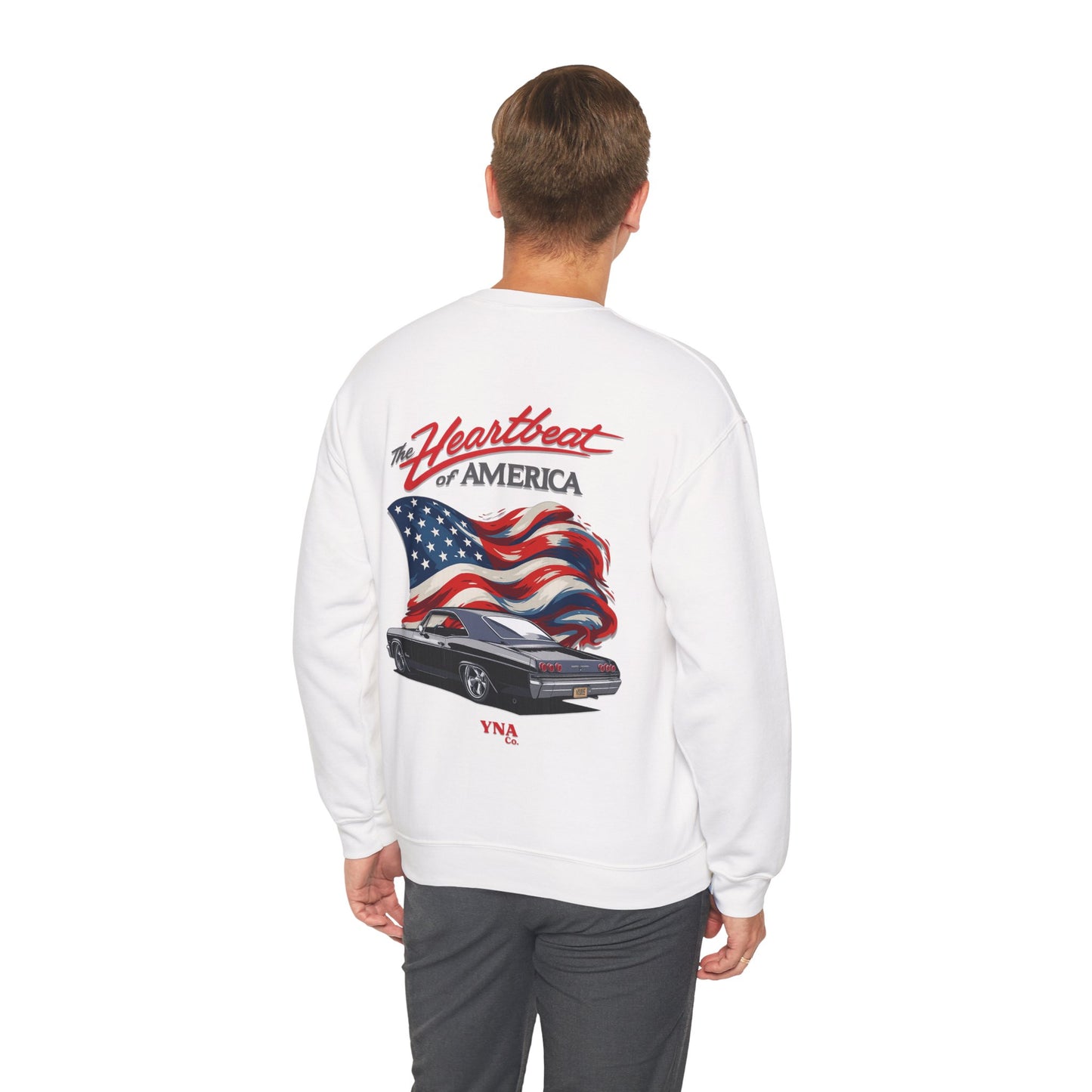 The Heartbeat of America Crewneck Sweatshirt