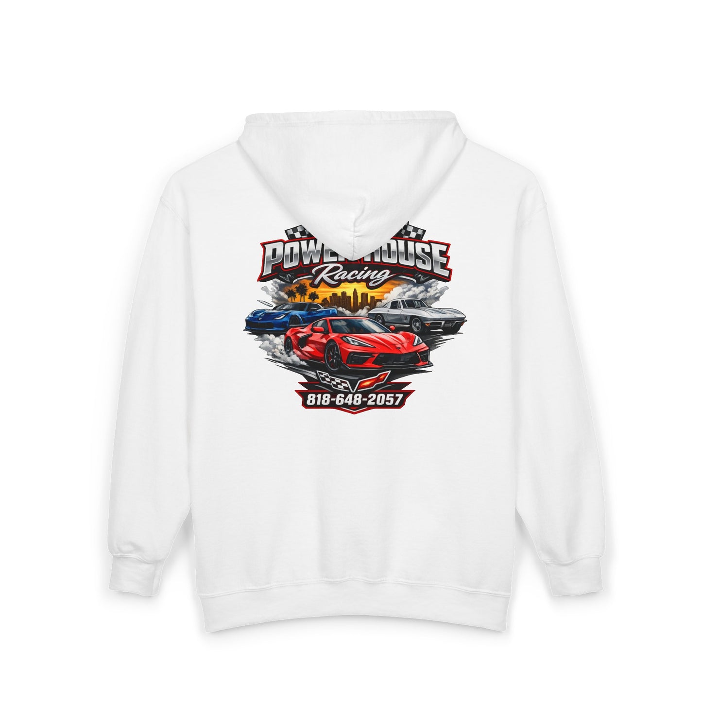 Power House Racing Full Zip Up Hoodie (Variant 3)