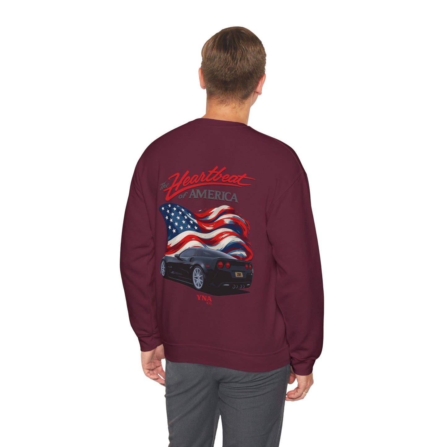 The Heartbeat of America III Crewneck Sweatshirt