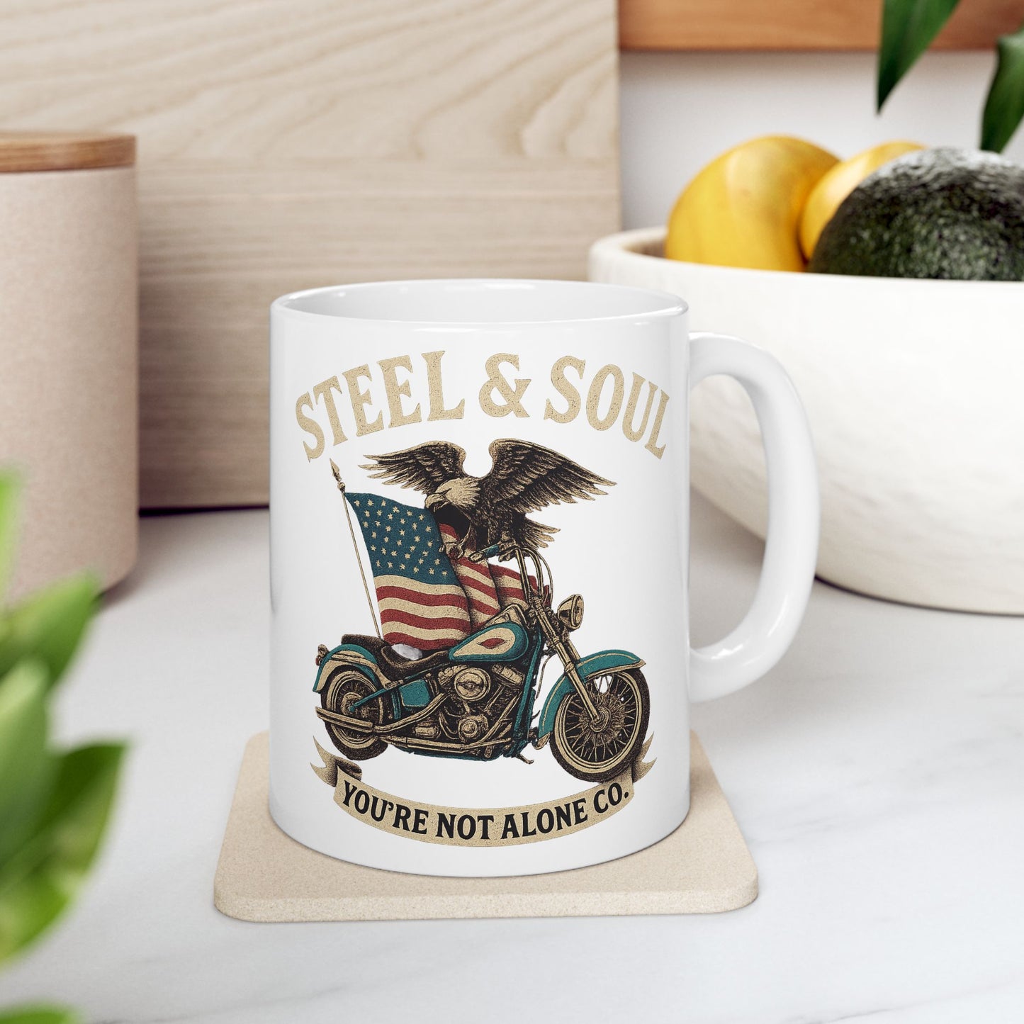 FREAKYTAIL Steel & Soul Mug | For Coffee Lovers