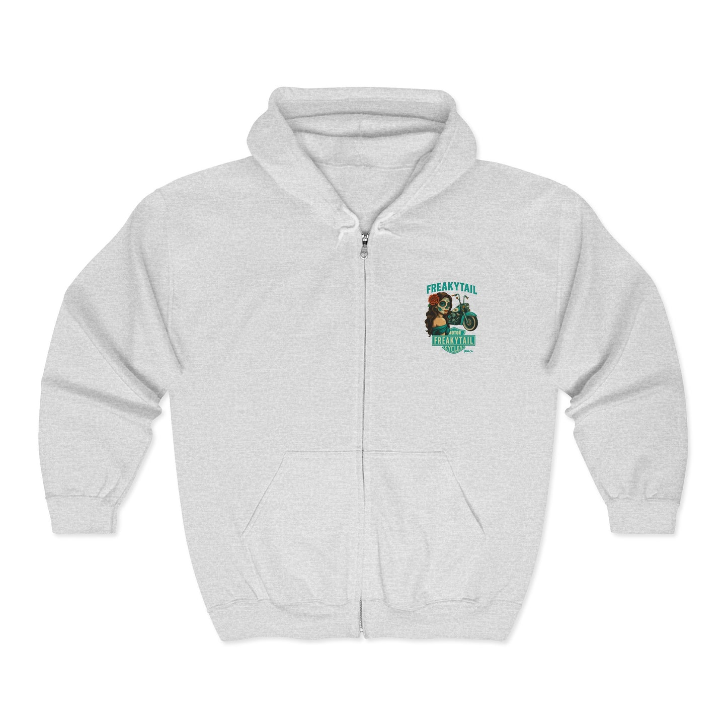 YNA x FREAKYTAIL Dias De Los Muertos  Full Zip Up Hoodie