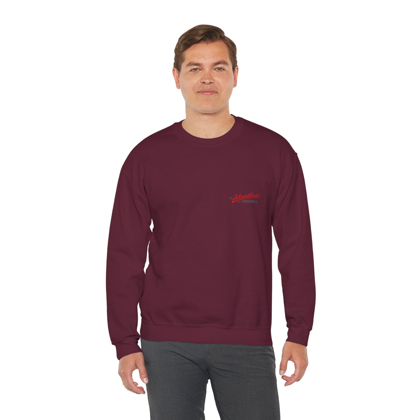 The Heartbeat of America III Crewneck Sweatshirt