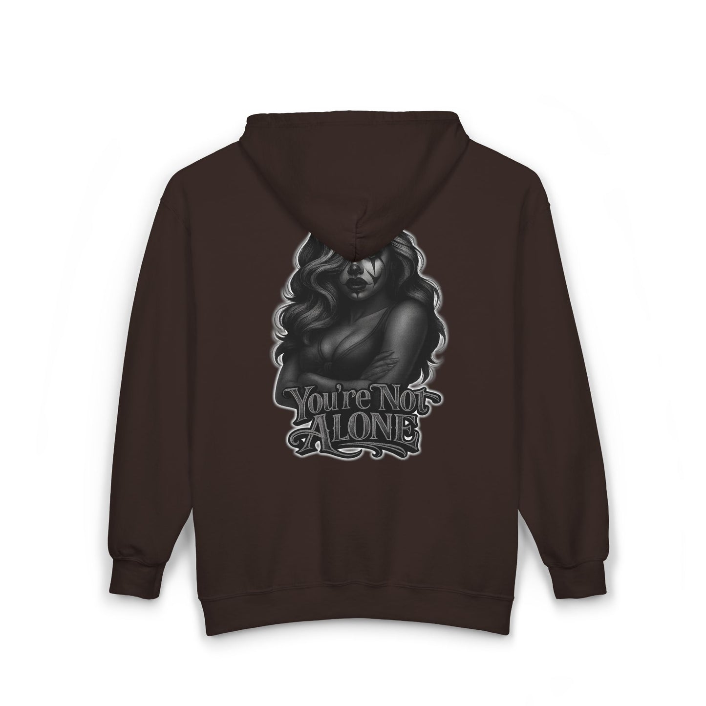Loca Full Zip Up Hooded Sweatshirt