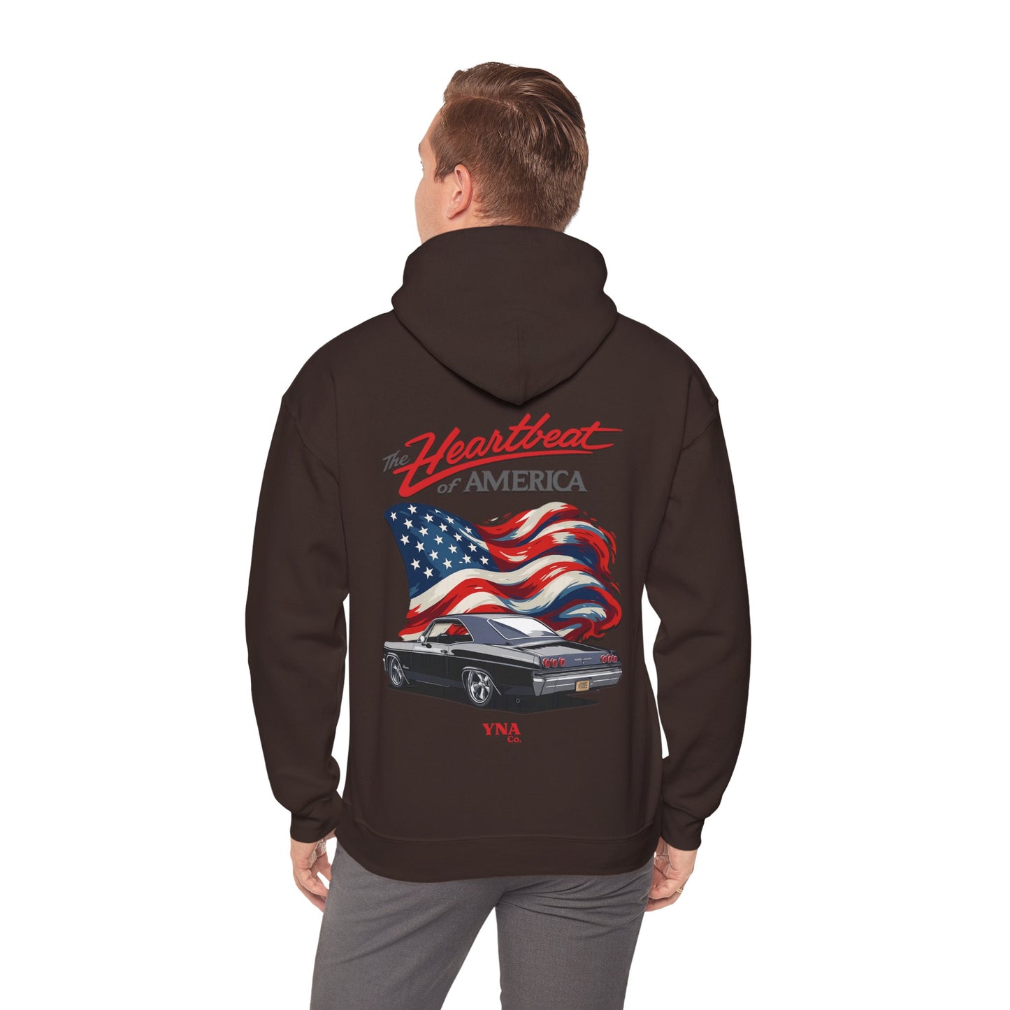 The Heartbeat of America Hoodie