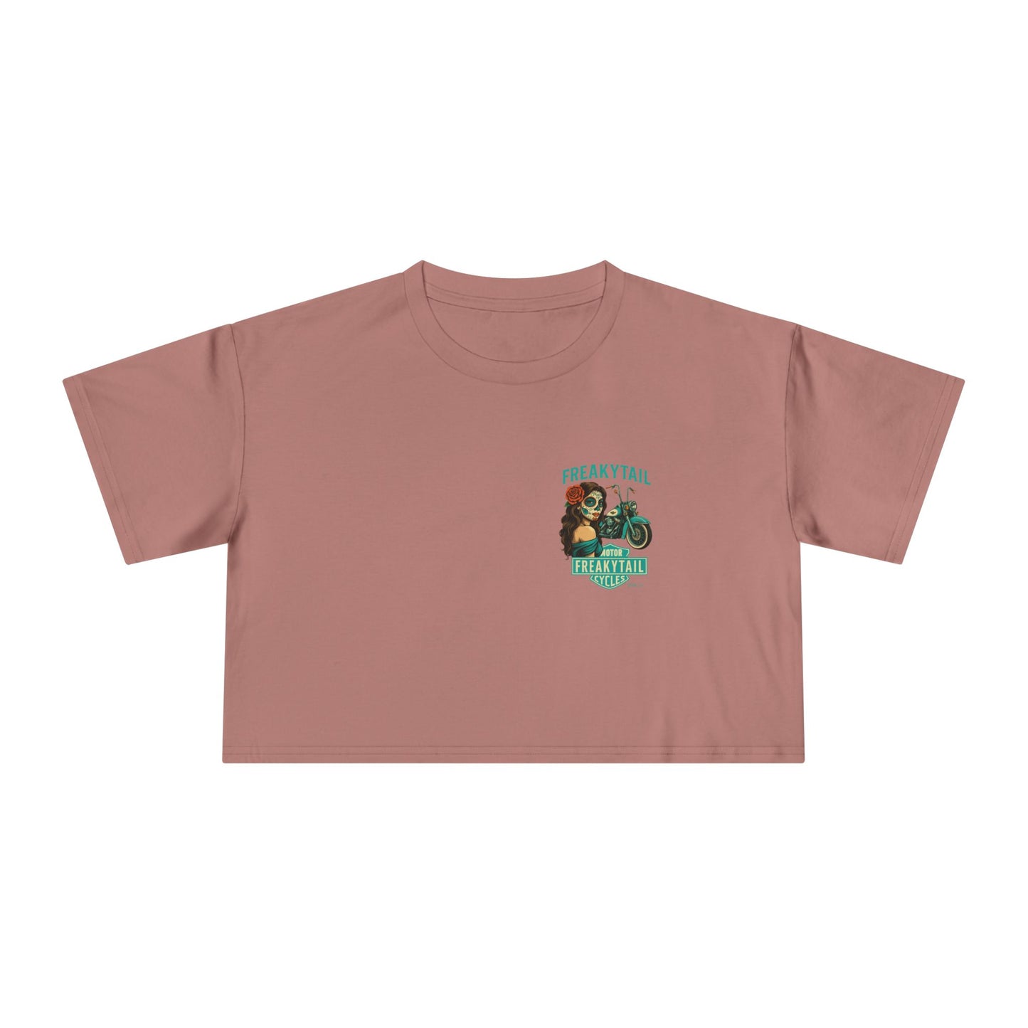 FREAKYTAIL Dias De Los Muertos Women's Crop Tee
