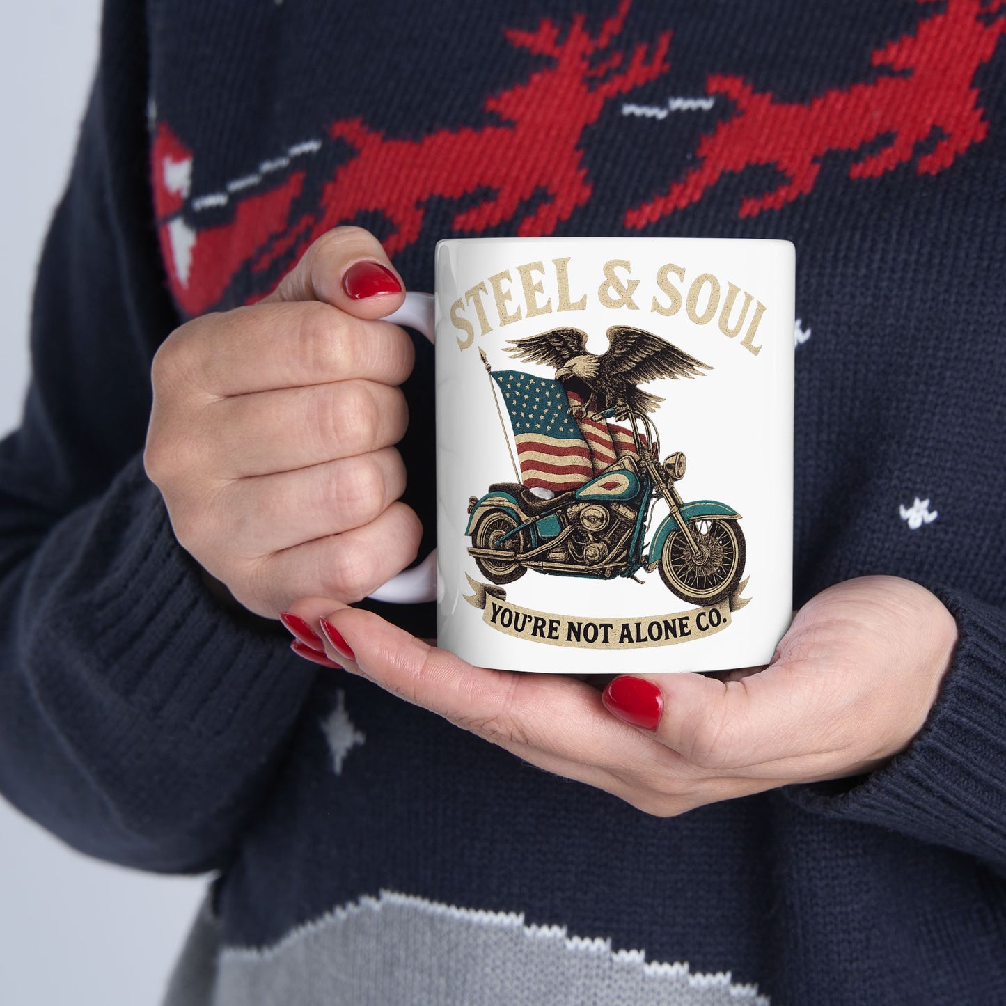 FREAKYTAIL Steel & Soul Mug | For Coffee Lovers