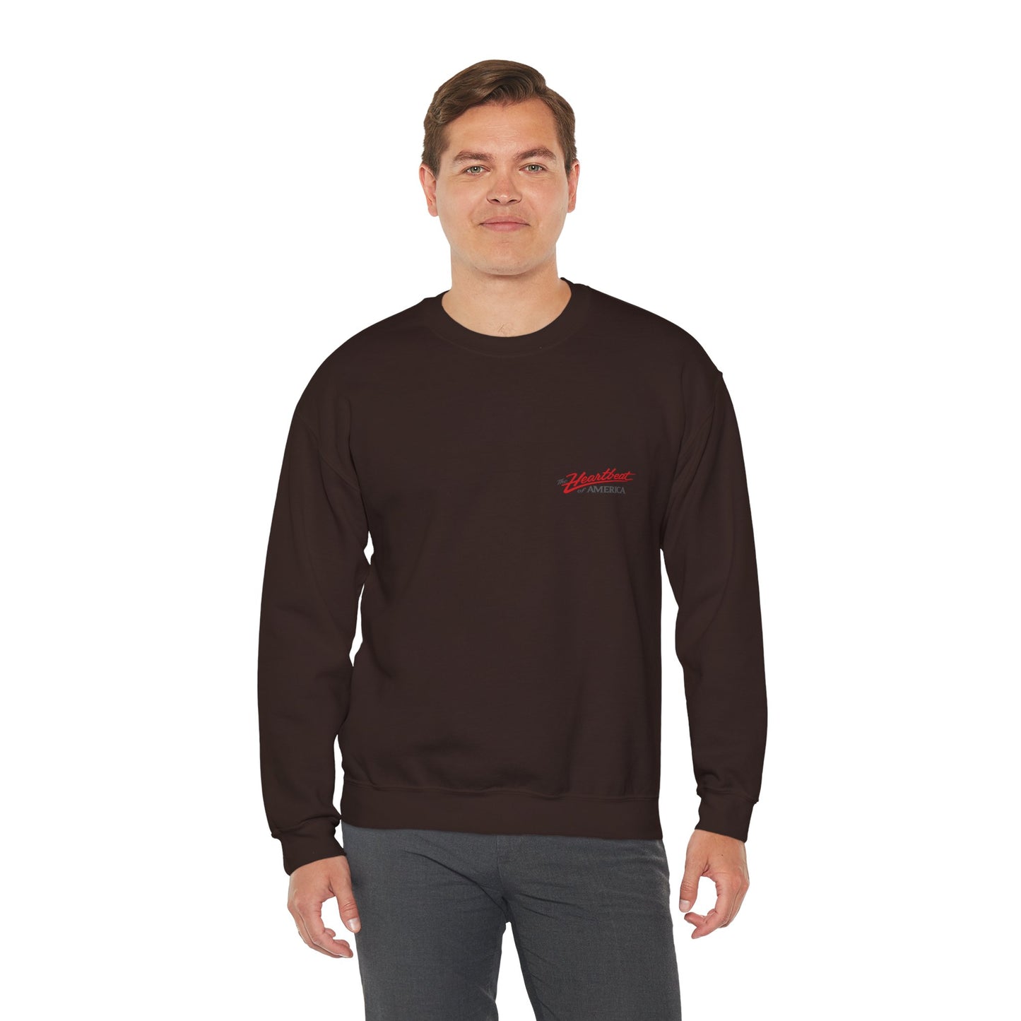 The Heartbeat of America Crewneck Sweatshirt