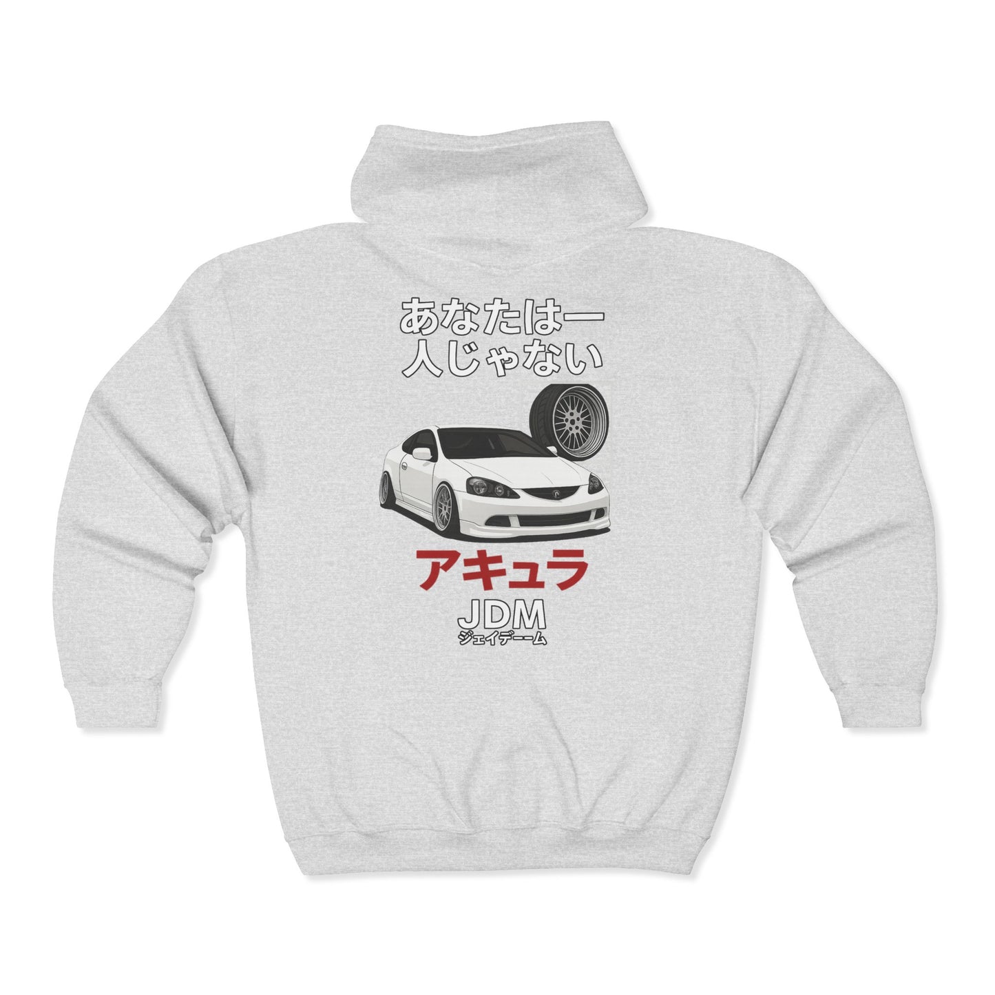 JDM Full Zip Up Hoodie - Limited Edition