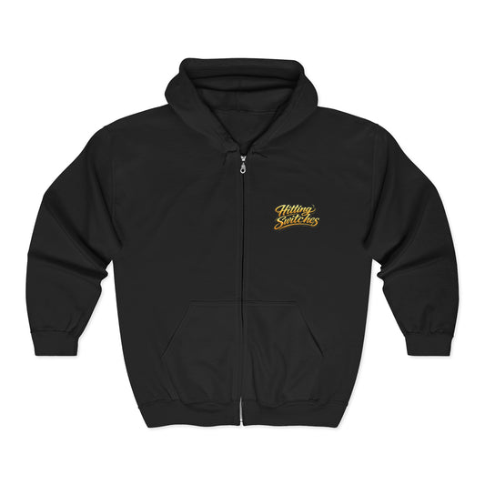Hitting Switches Full Zip Up Hoodie