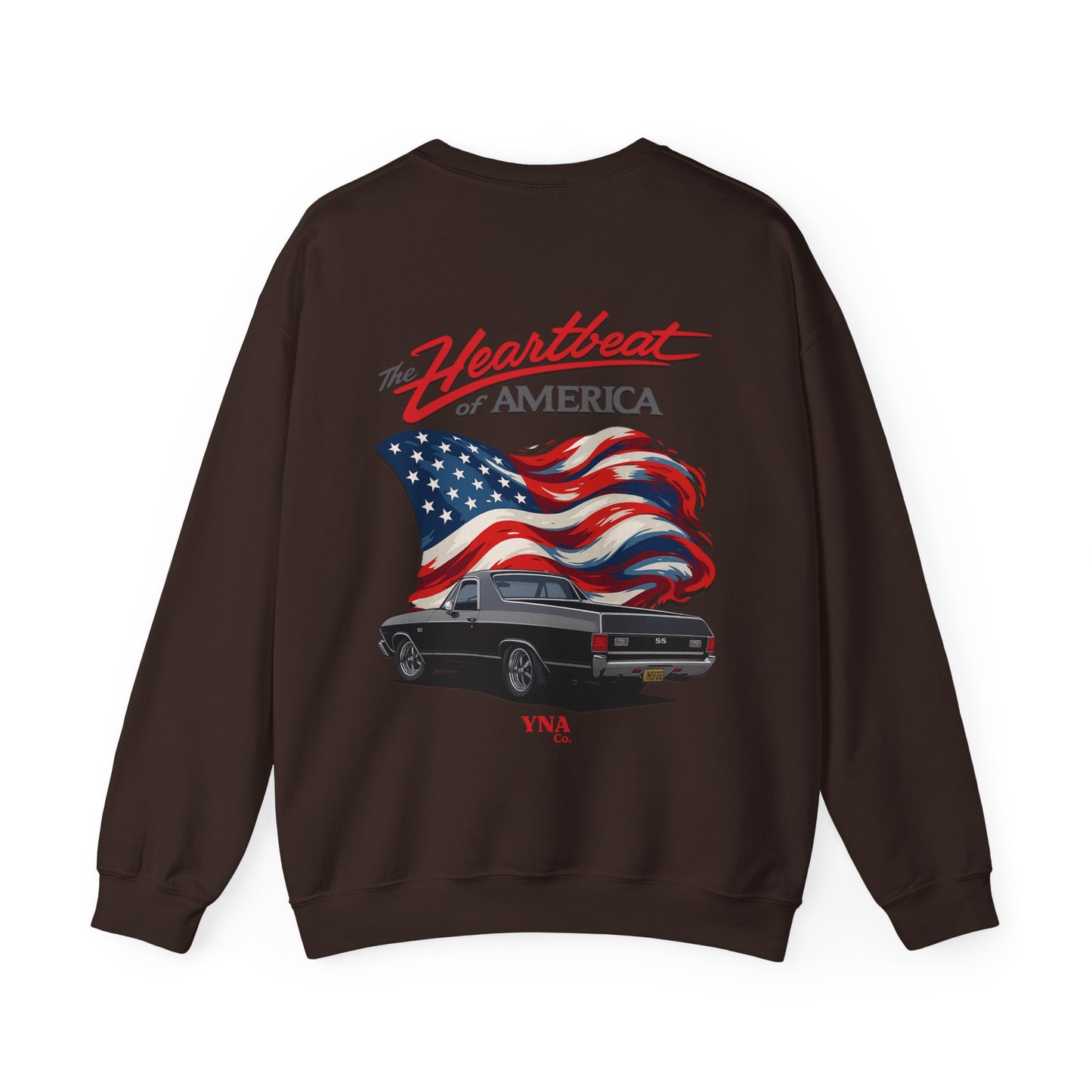 The Heartbeat of America II Crewneck Sweatshirt