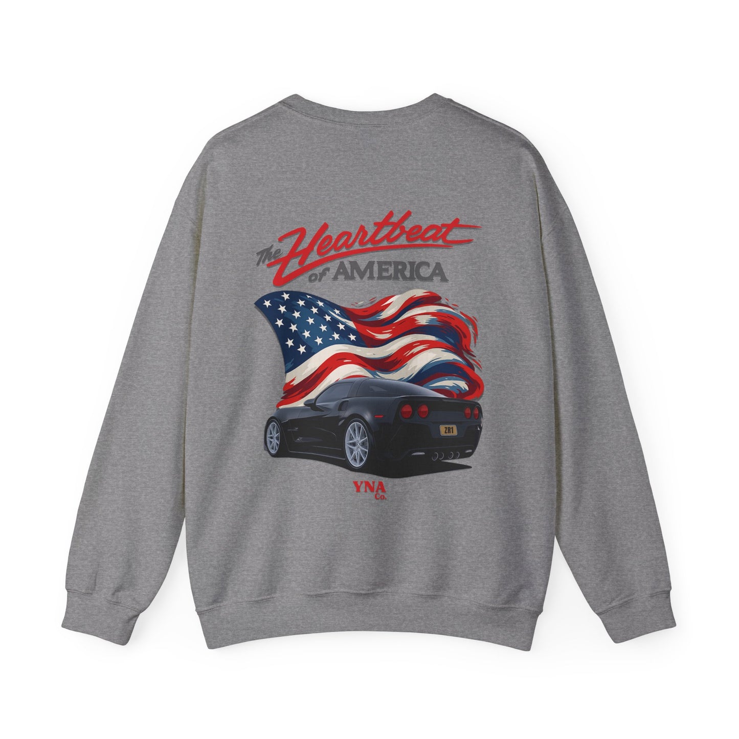 The Heartbeat of America III Crewneck Sweatshirt