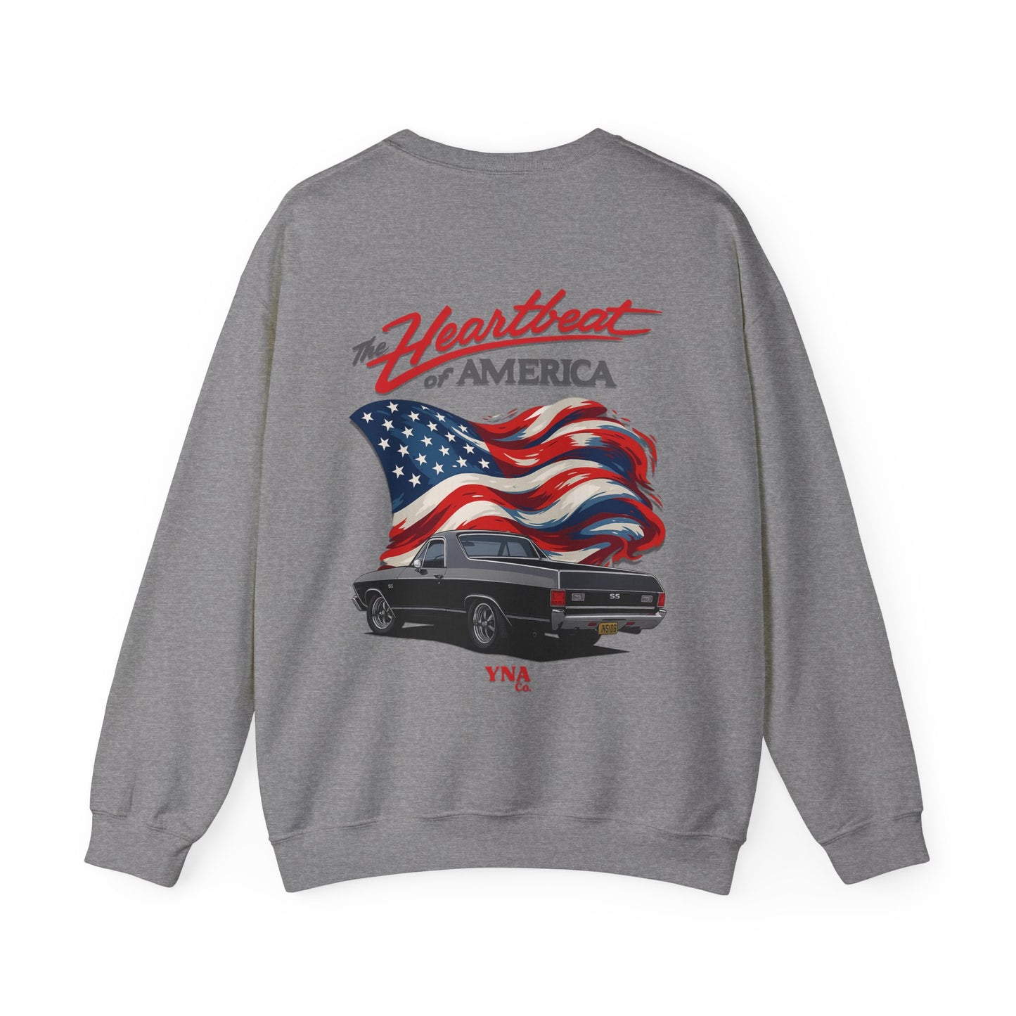 The Heartbeat of America II Crewneck Sweatshirt