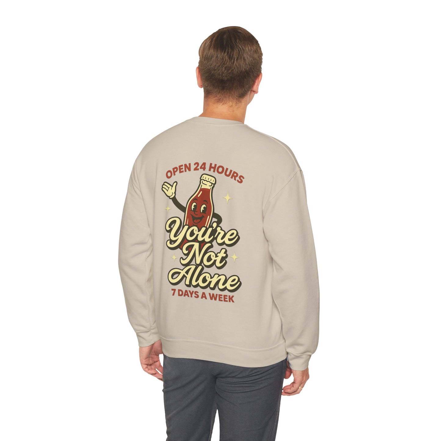 Open 24 Hours Crewneck Sweatshirt - Soda Pop Edition