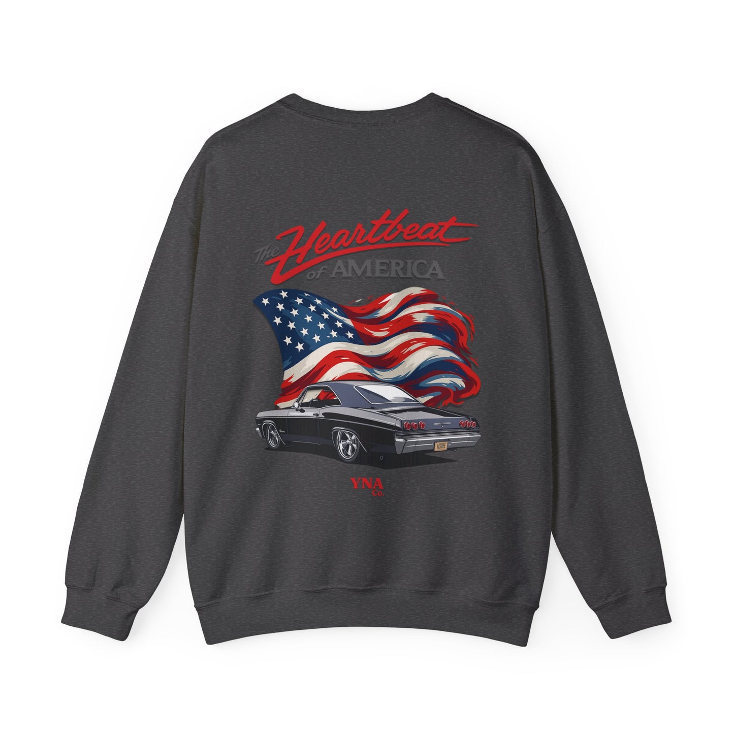 The Heartbeat of America Crewneck Sweatshirt