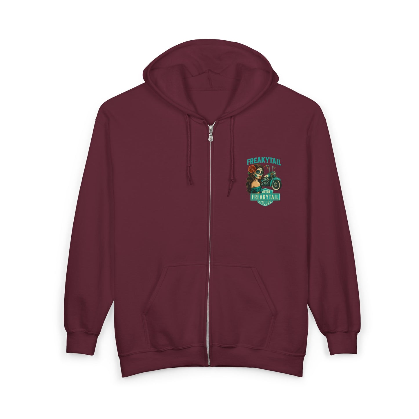 YNA x FREAKYTAIL Dias De Los Muertos Full Zip Up Hoodie