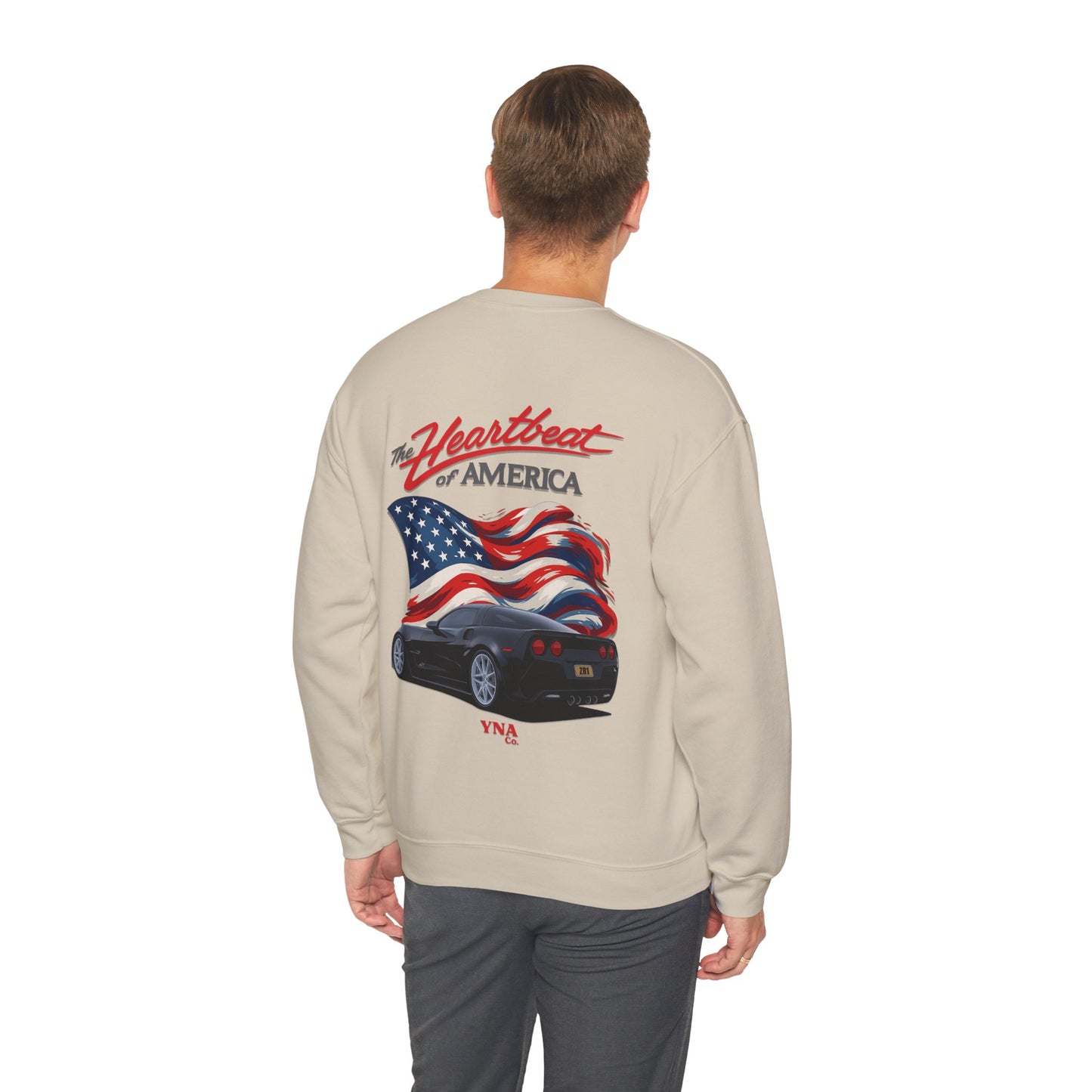 The Heartbeat of America III Crewneck Sweatshirt