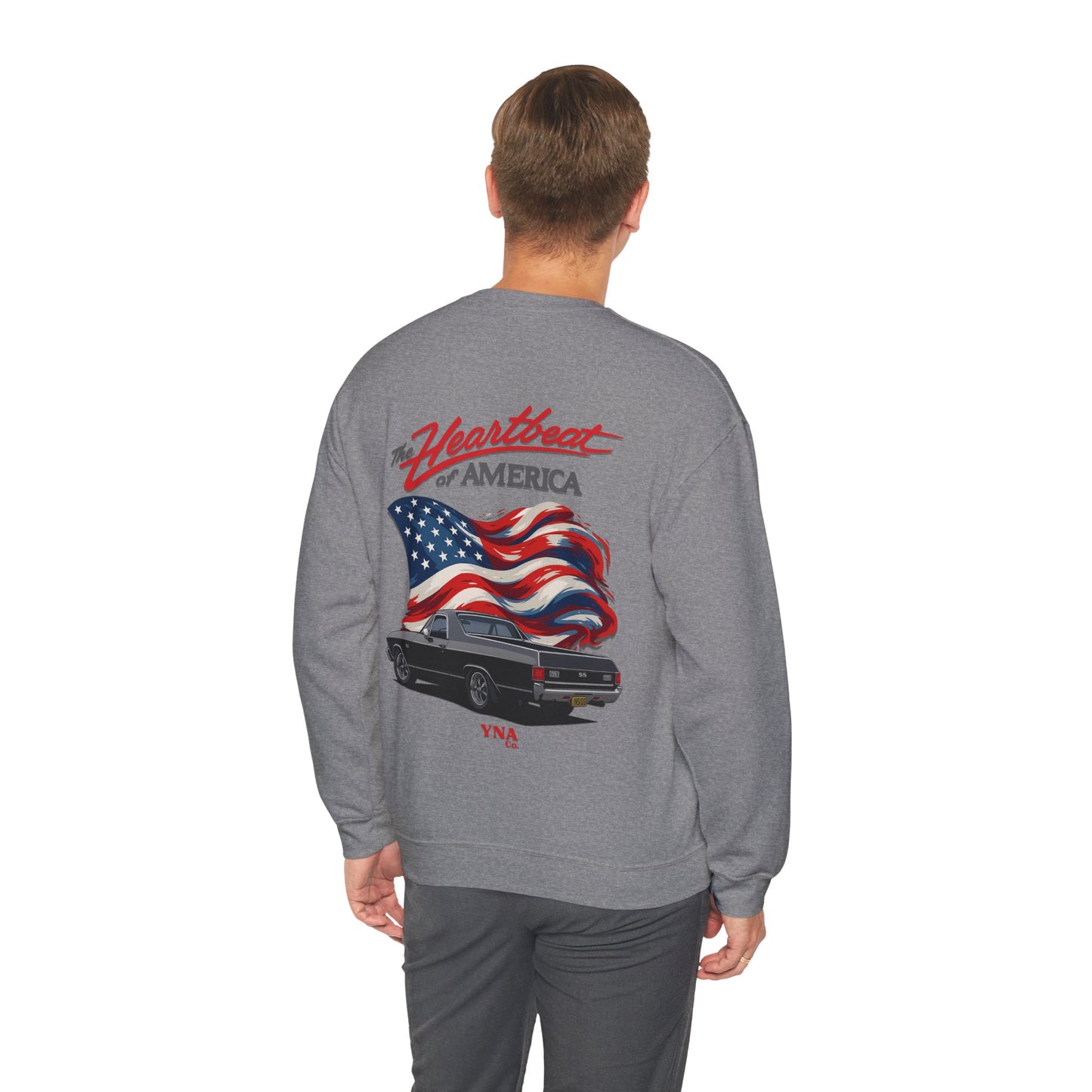 The Heartbeat of America II Crewneck Sweatshirt