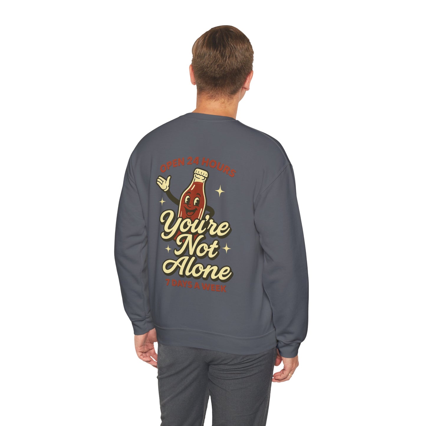 Open 24 Hours Crewneck Sweatshirt - Soda Pop Edition