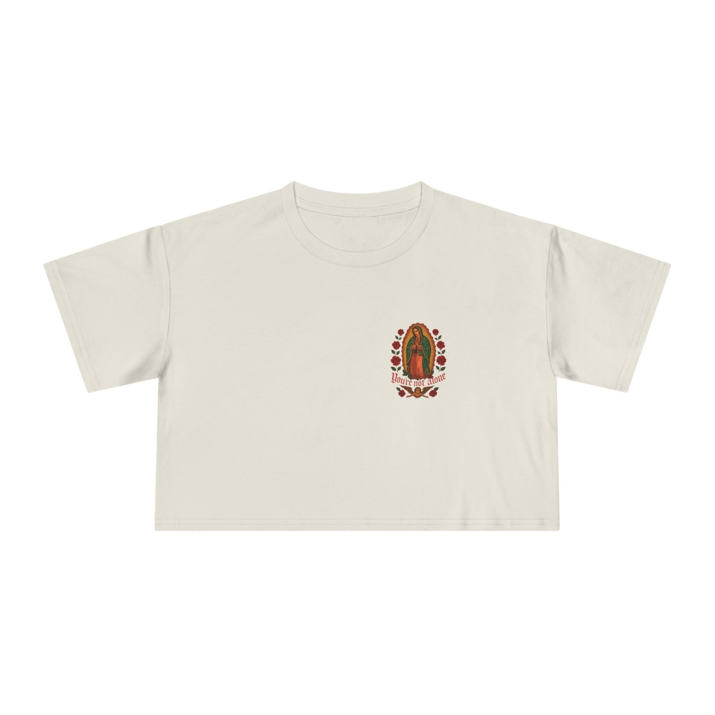 Lady of Guadalupe Women's Crop Tee