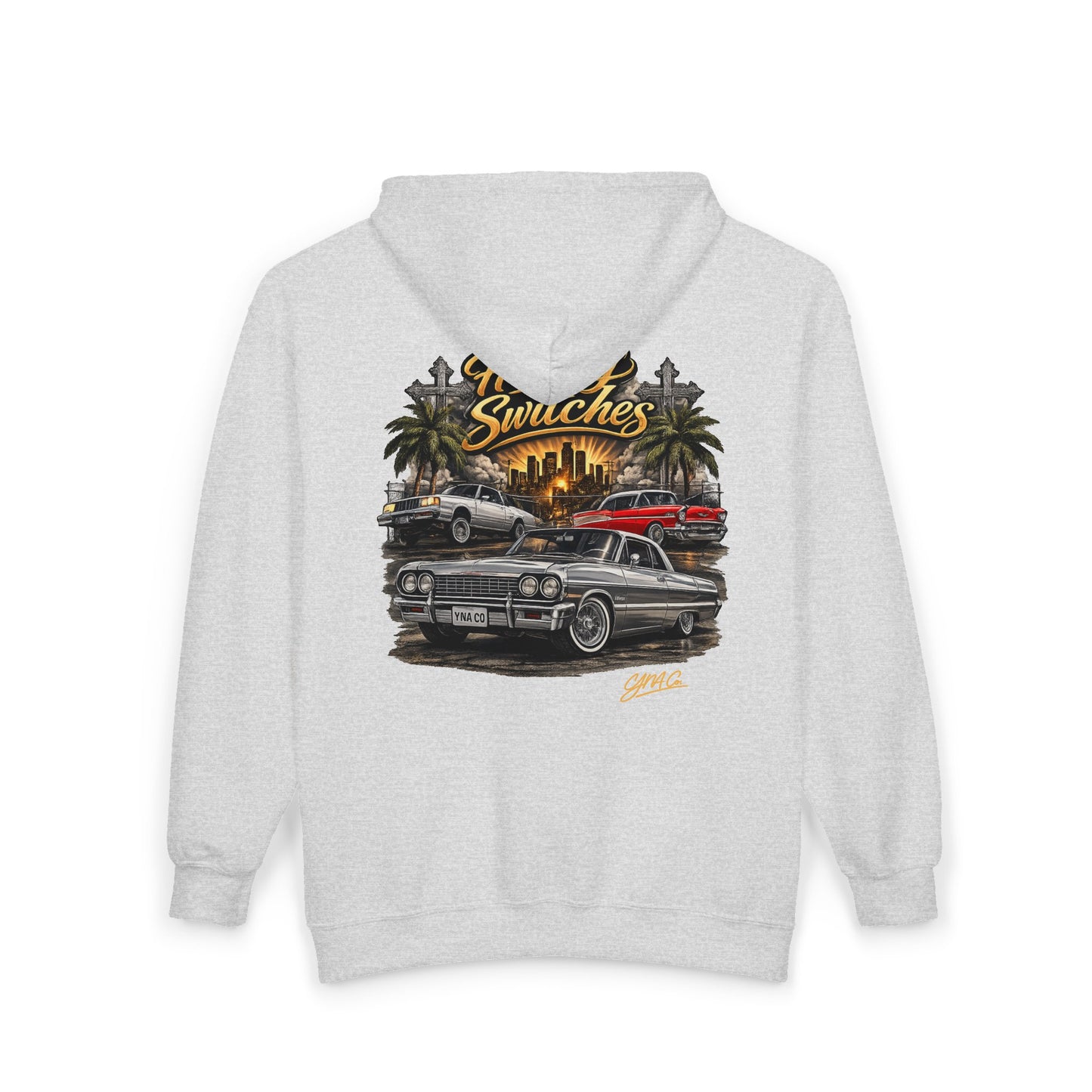 Hitting Switches Full Zip Up Hoodie