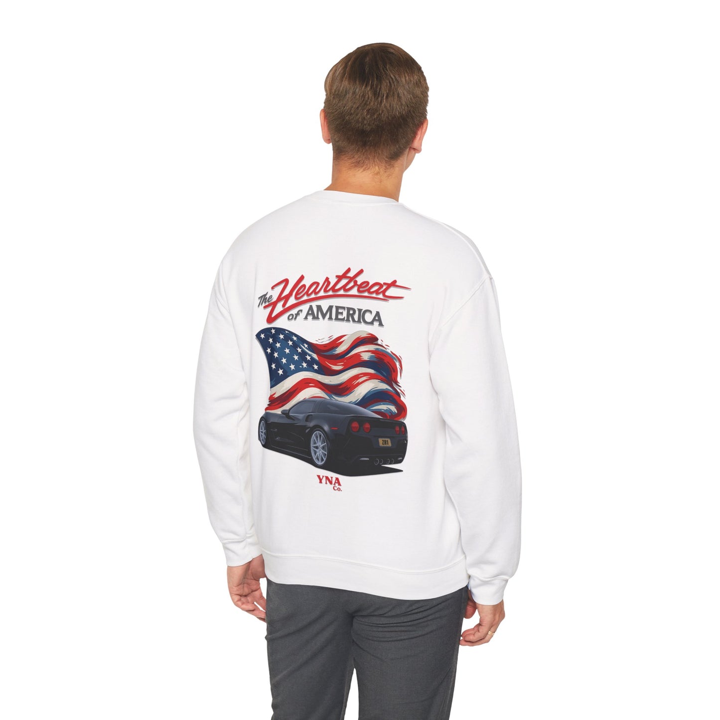 The Heartbeat of America III Crewneck Sweatshirt