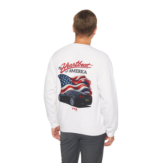 The Heartbeat of America III Crewneck Sweatshirt
