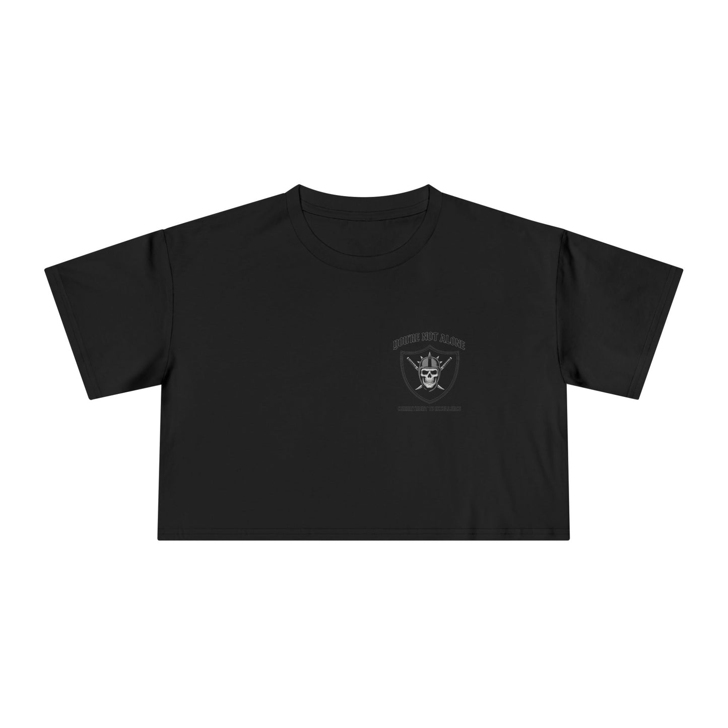 Commitment To Excellence Women's Crop Tee