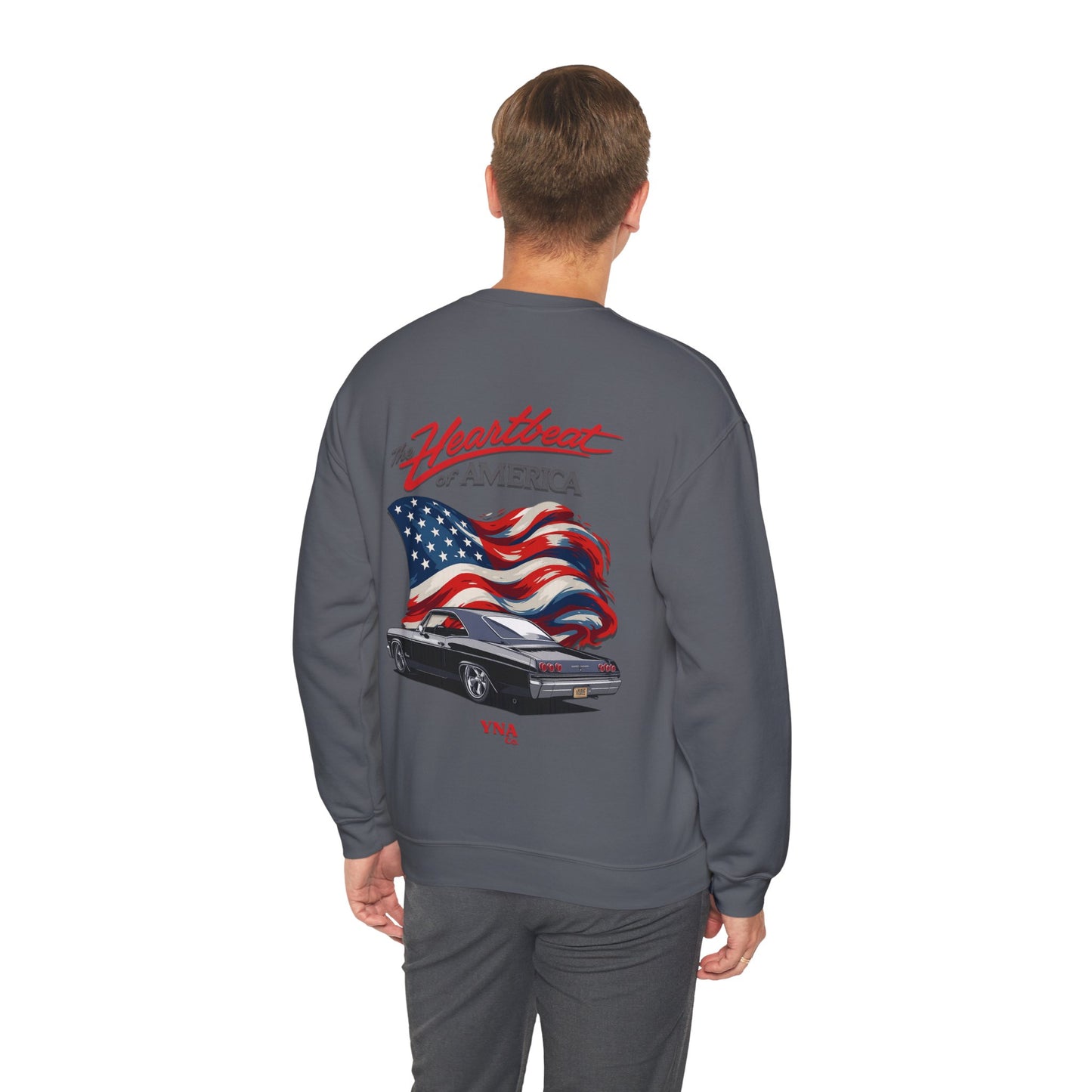 The Heartbeat of America Crewneck Sweatshirt