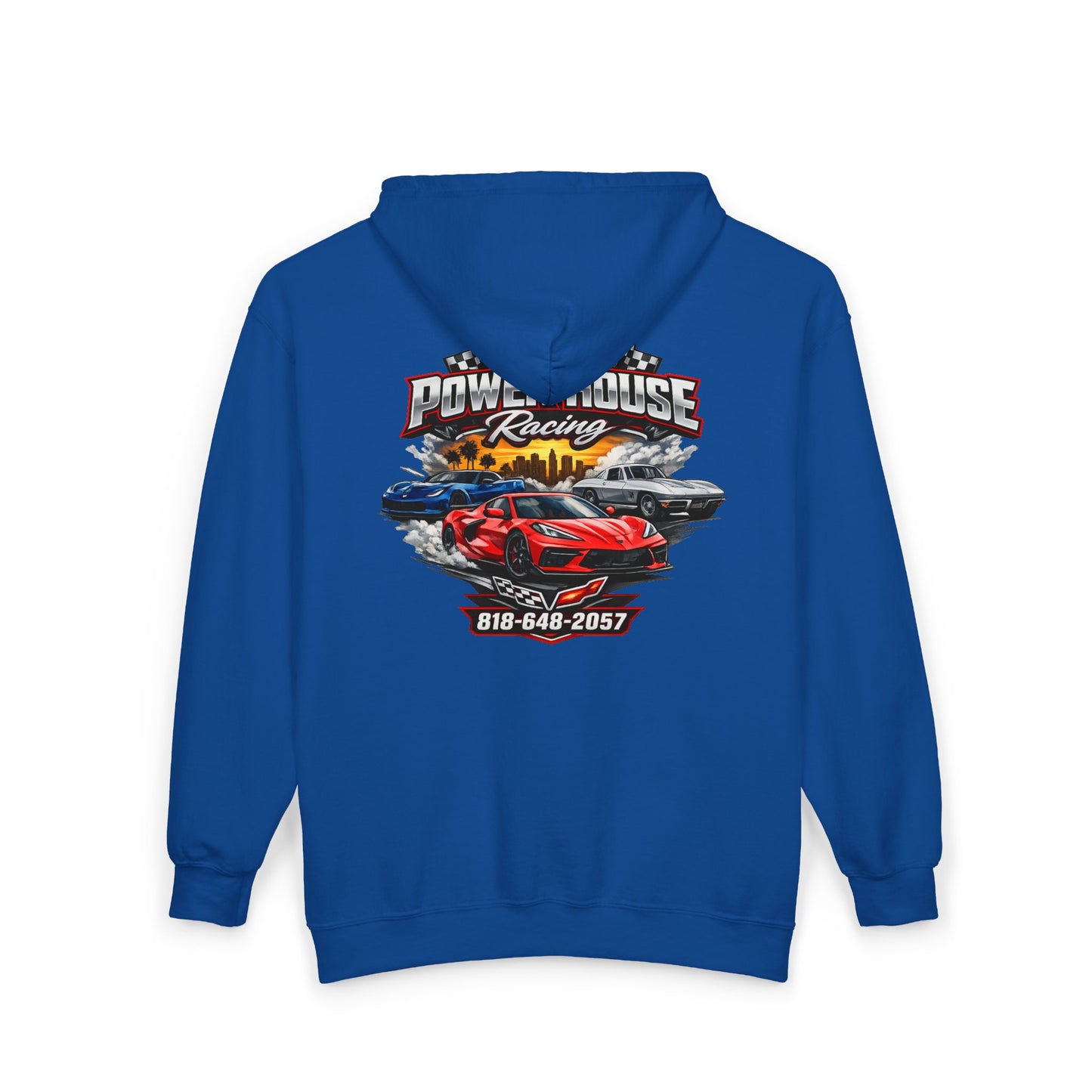 Power House Racing Full Zip Up Hoodie (Variant 3)