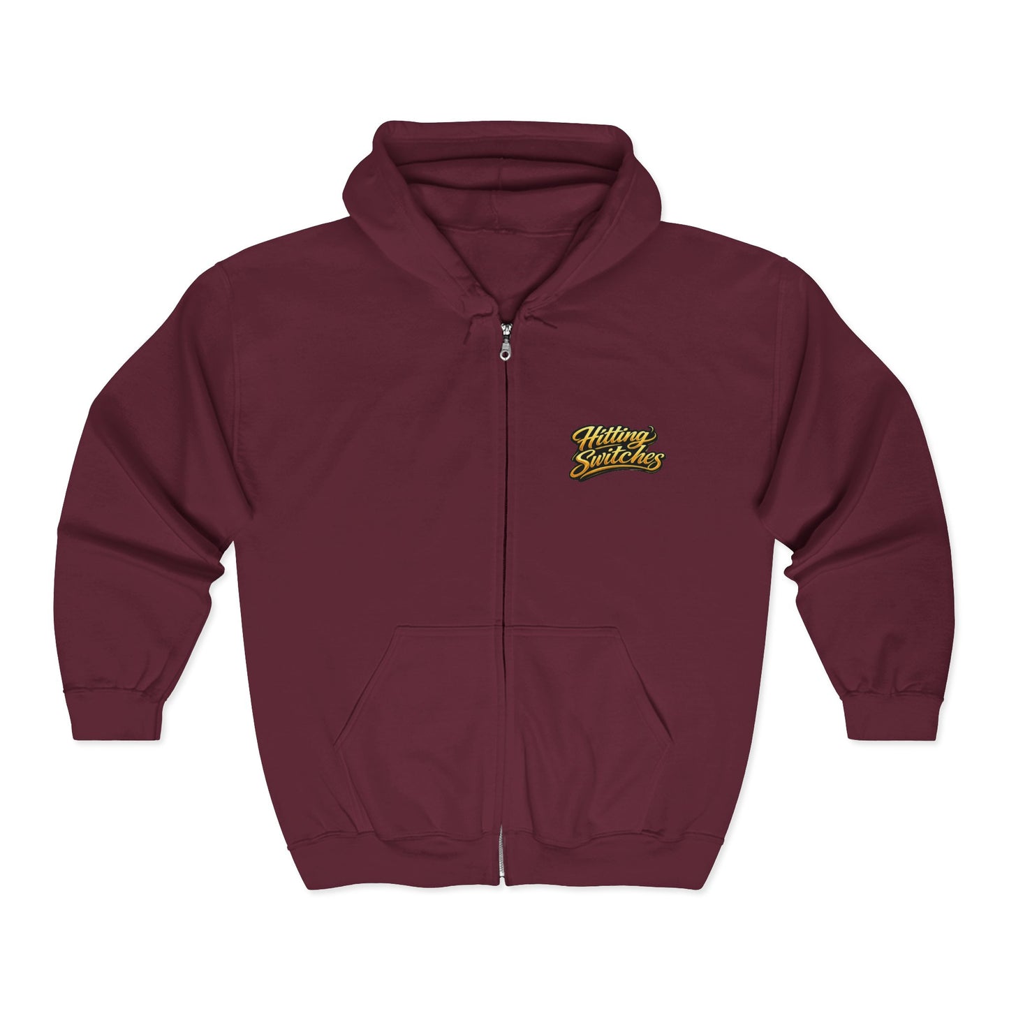 Hitting Switches Full Zip Up Hoodie