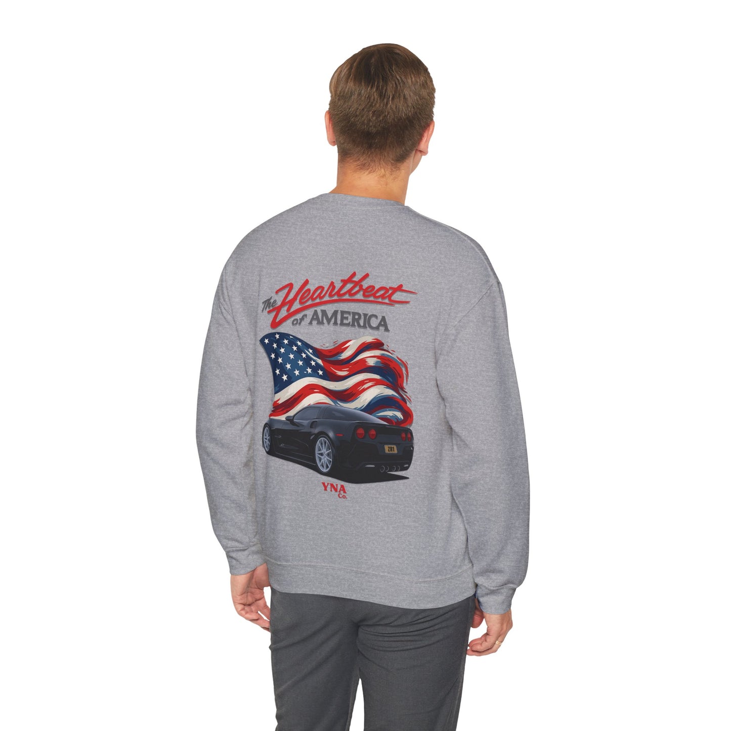 The Heartbeat of America III Crewneck Sweatshirt