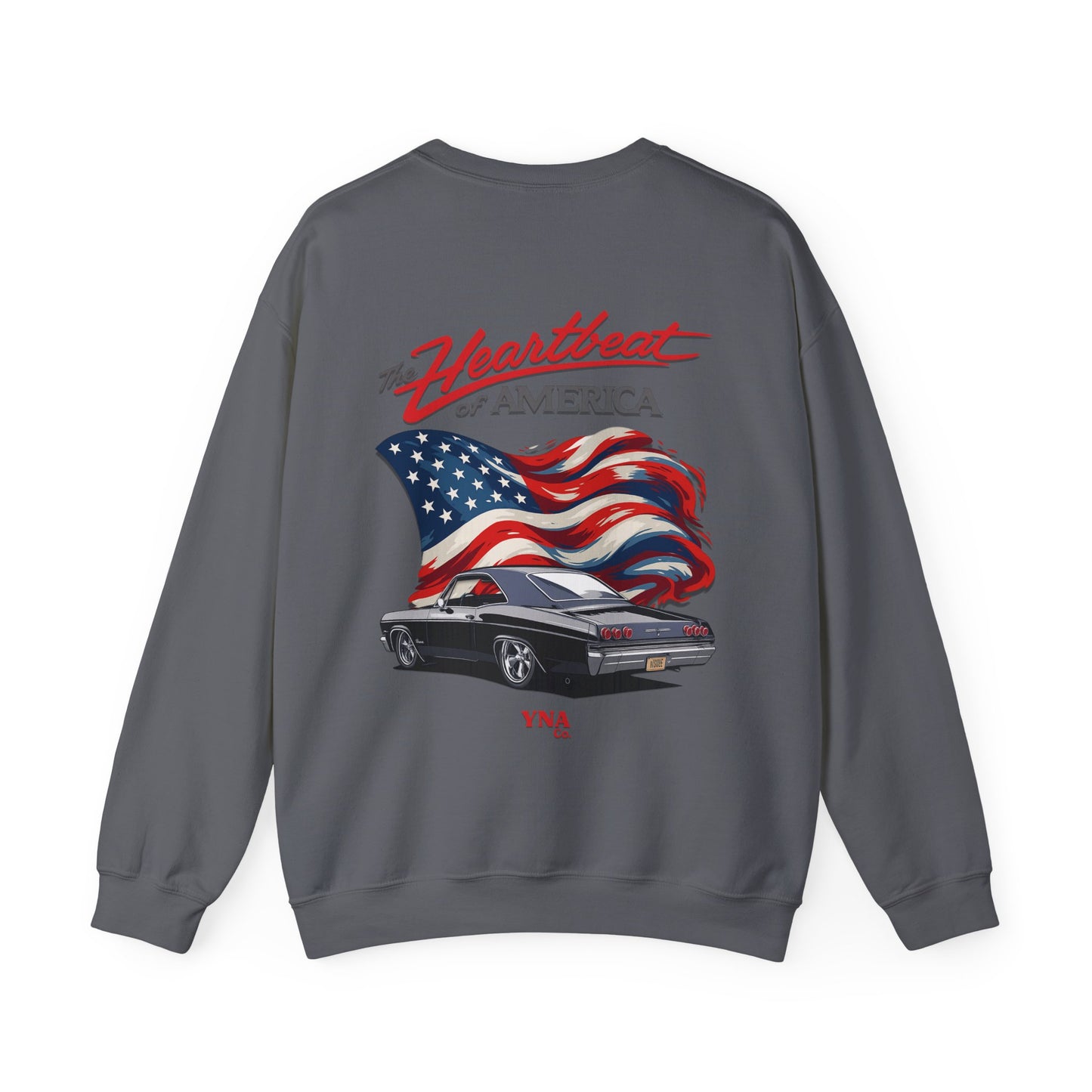 The Heartbeat of America Crewneck Sweatshirt