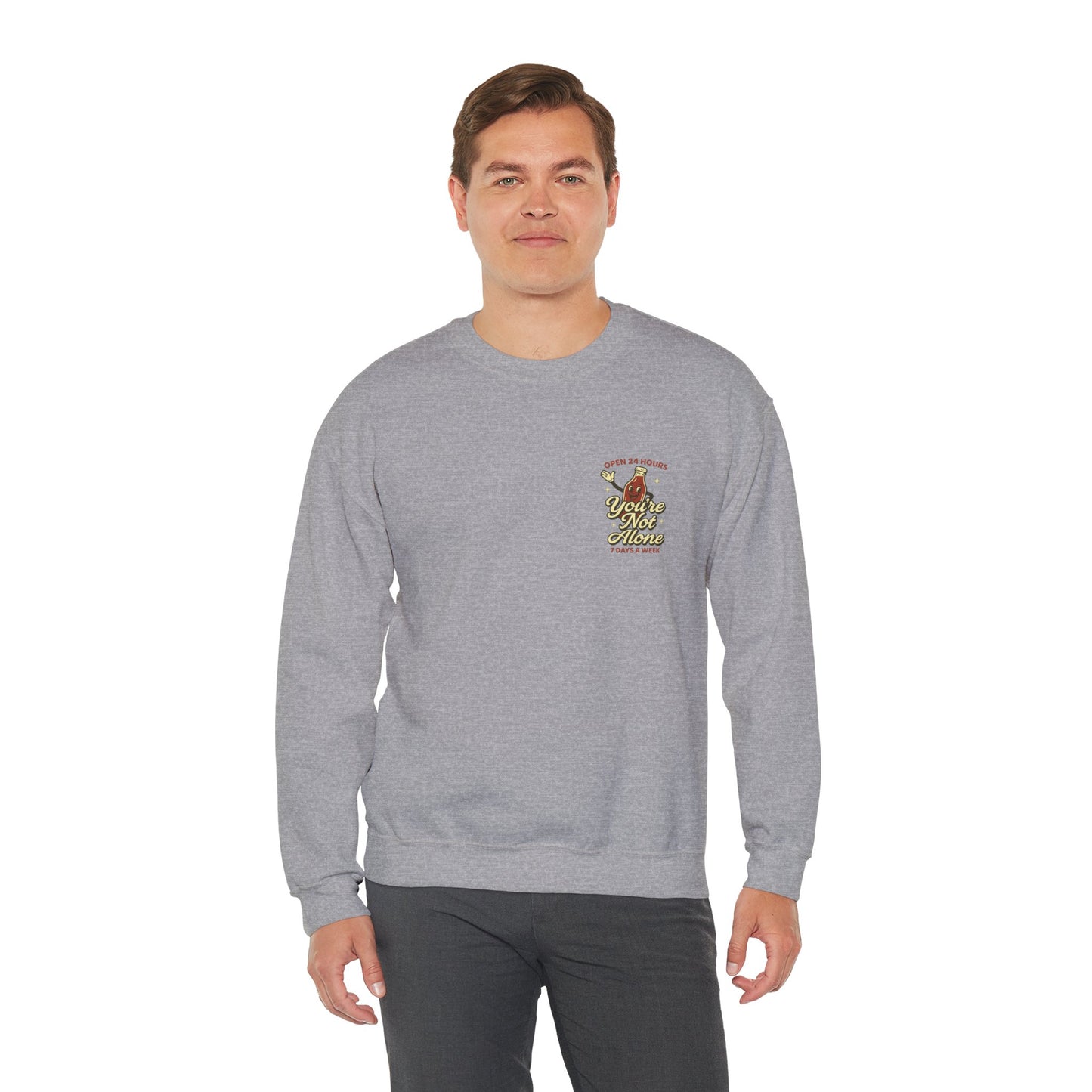 Open 24 Hours Crewneck Sweatshirt - Soda Pop Edition