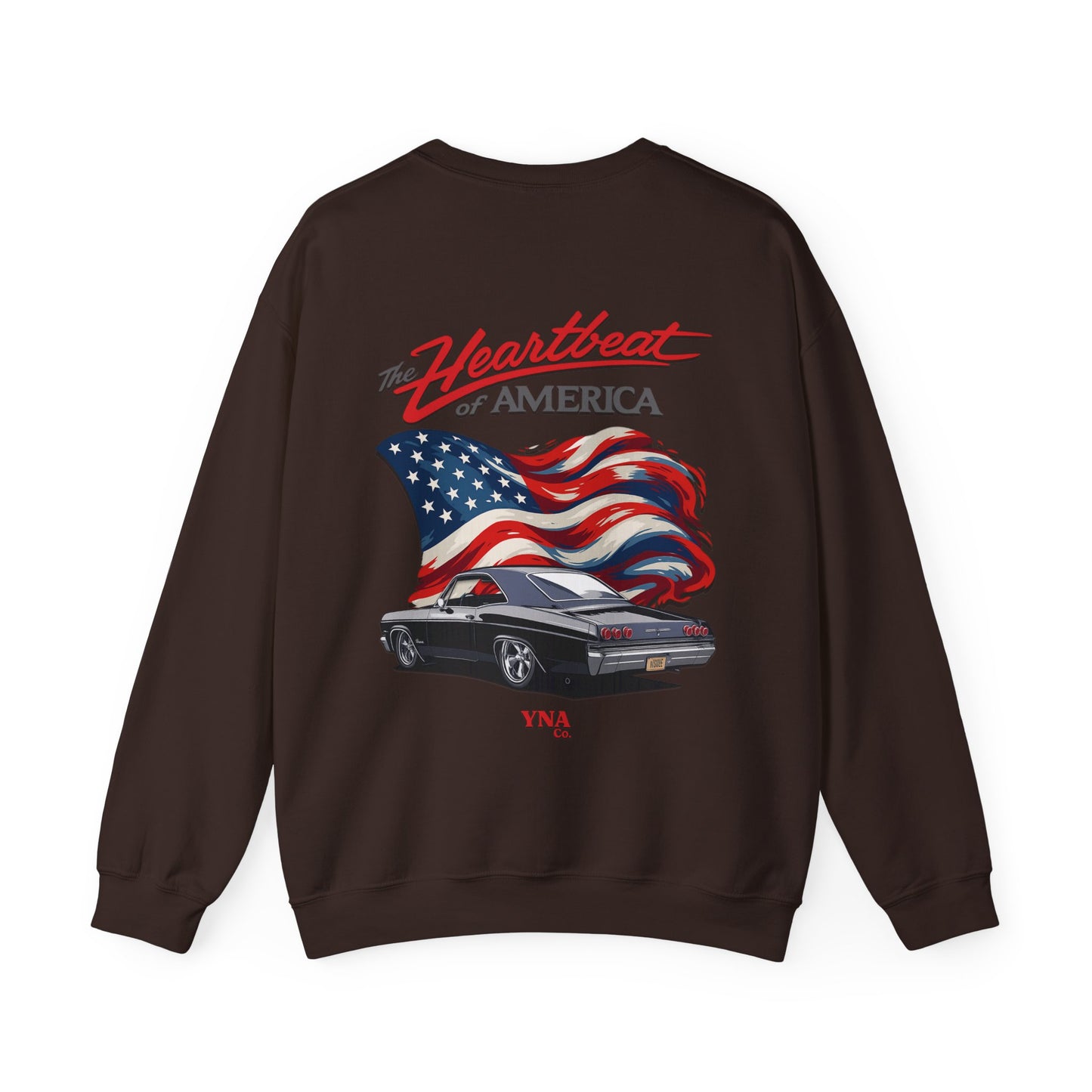 The Heartbeat of America Crewneck Sweatshirt