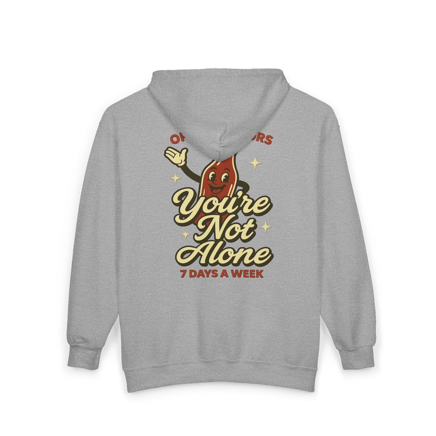 Open 24 Hours Full Zip Up Hoodie Soda Pop Edition