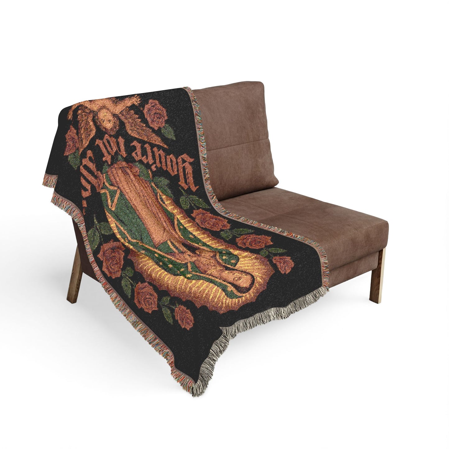 Woven Blanket — Our Lady of Guadalupe Tapestry Throw