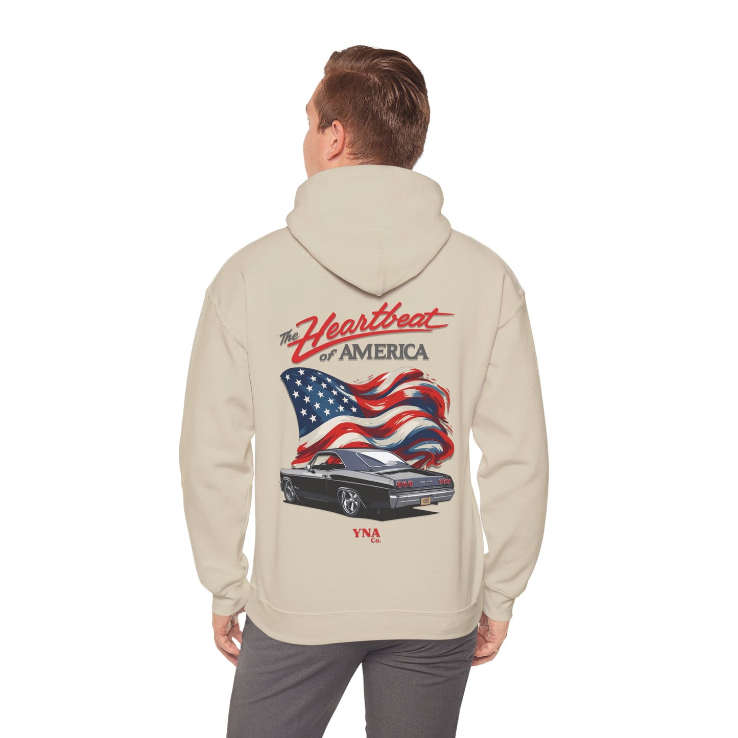 The Heartbeat of America Hoodie
